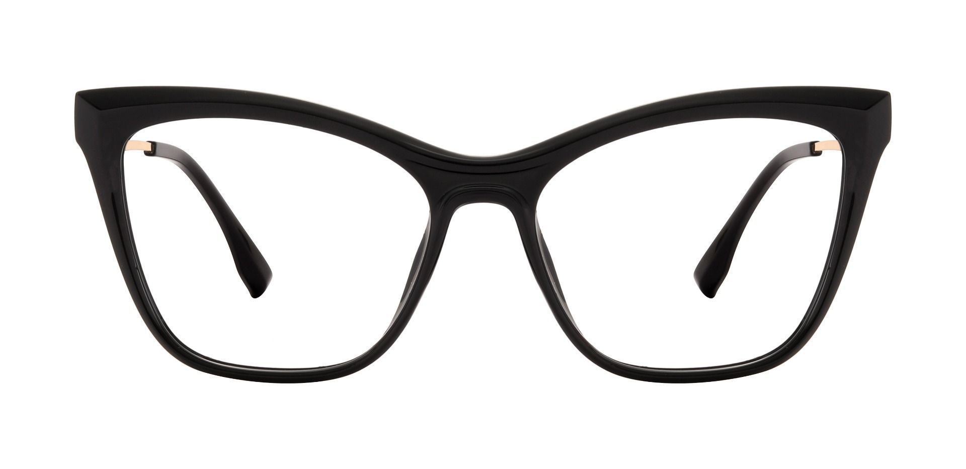 Miranda Cat Eye Prescription Glasses - Black