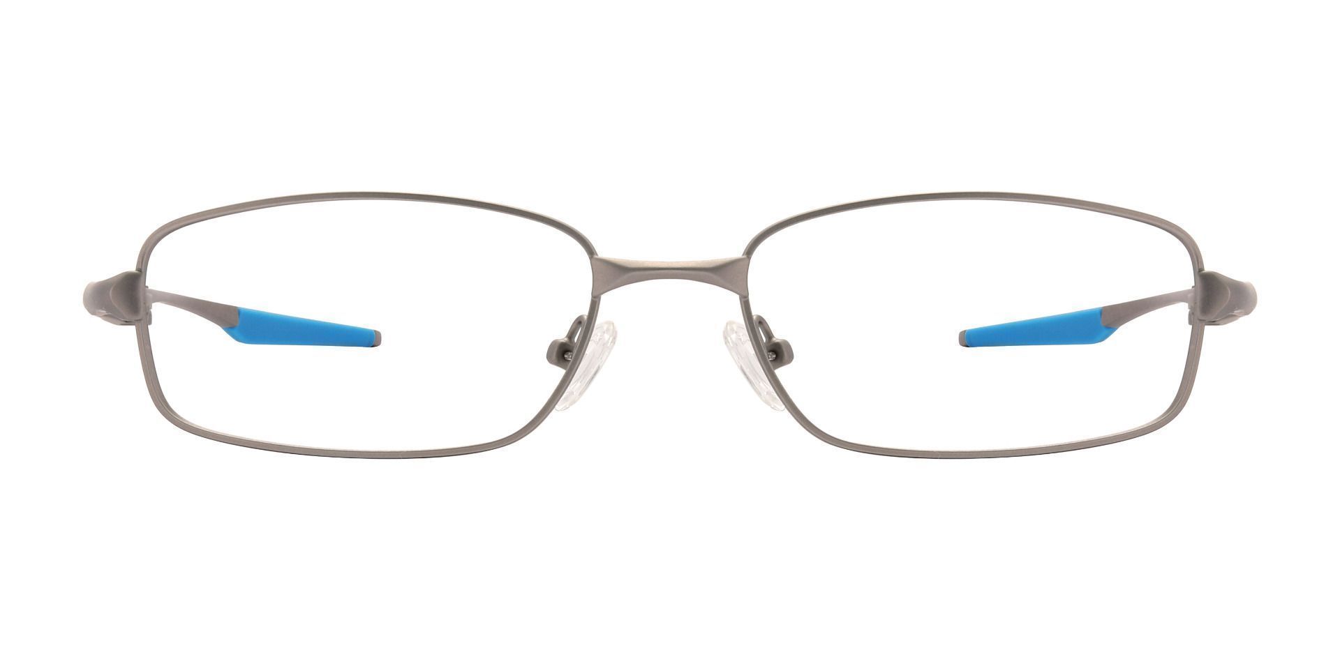 Sergio Rectangle Single Vision Glasses - Gray