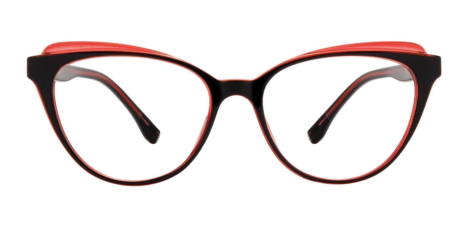 Emilia Cat Eye Prescription Glasses - Red