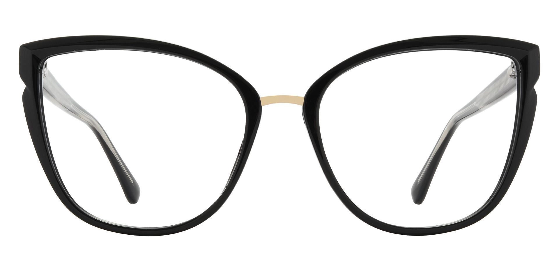 Shyla Cat Eye Prescription Glasses - Black