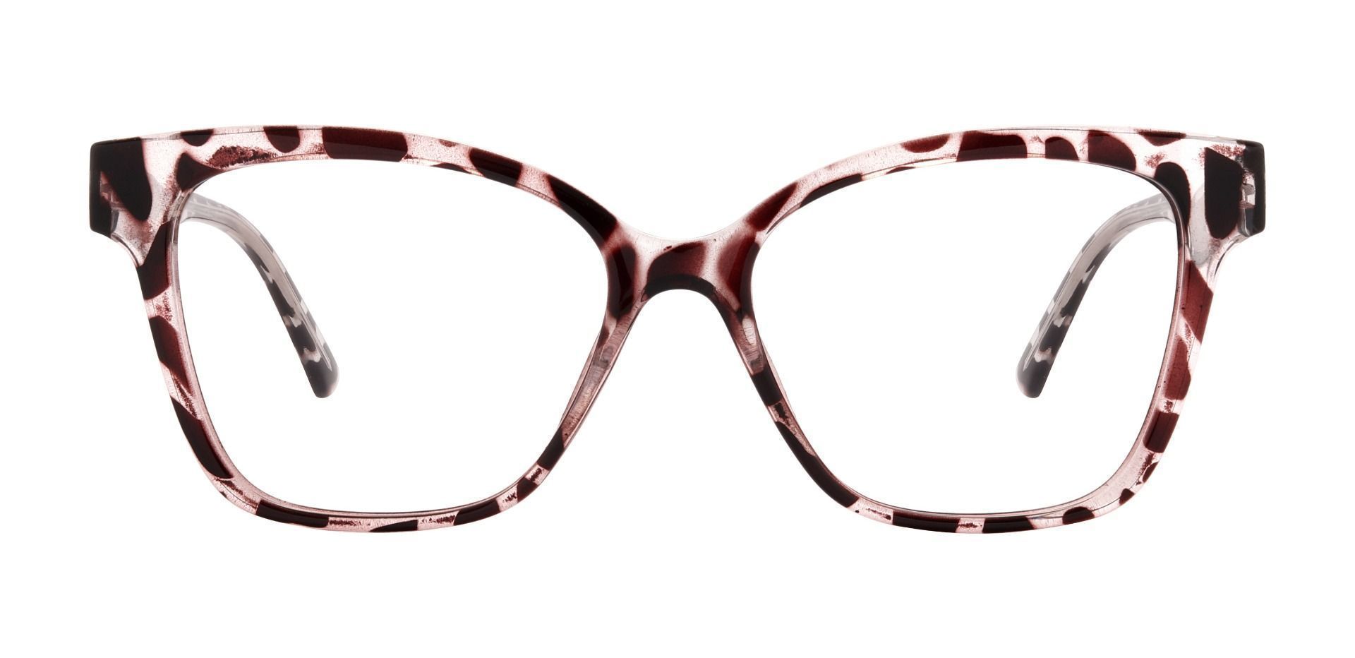 Lucia Cat Eye Prescription Glasses - Leopard