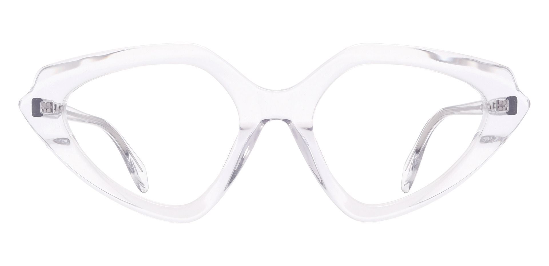 Jacinta Geometric Prescription Glasses - Clear