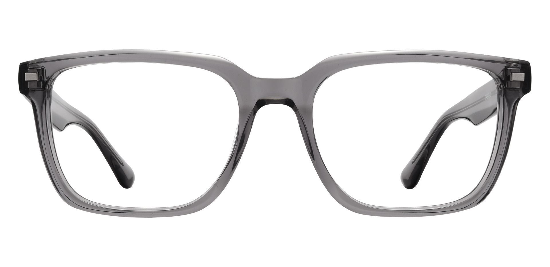 Monte Rectangle Prescription Glasses - Gray