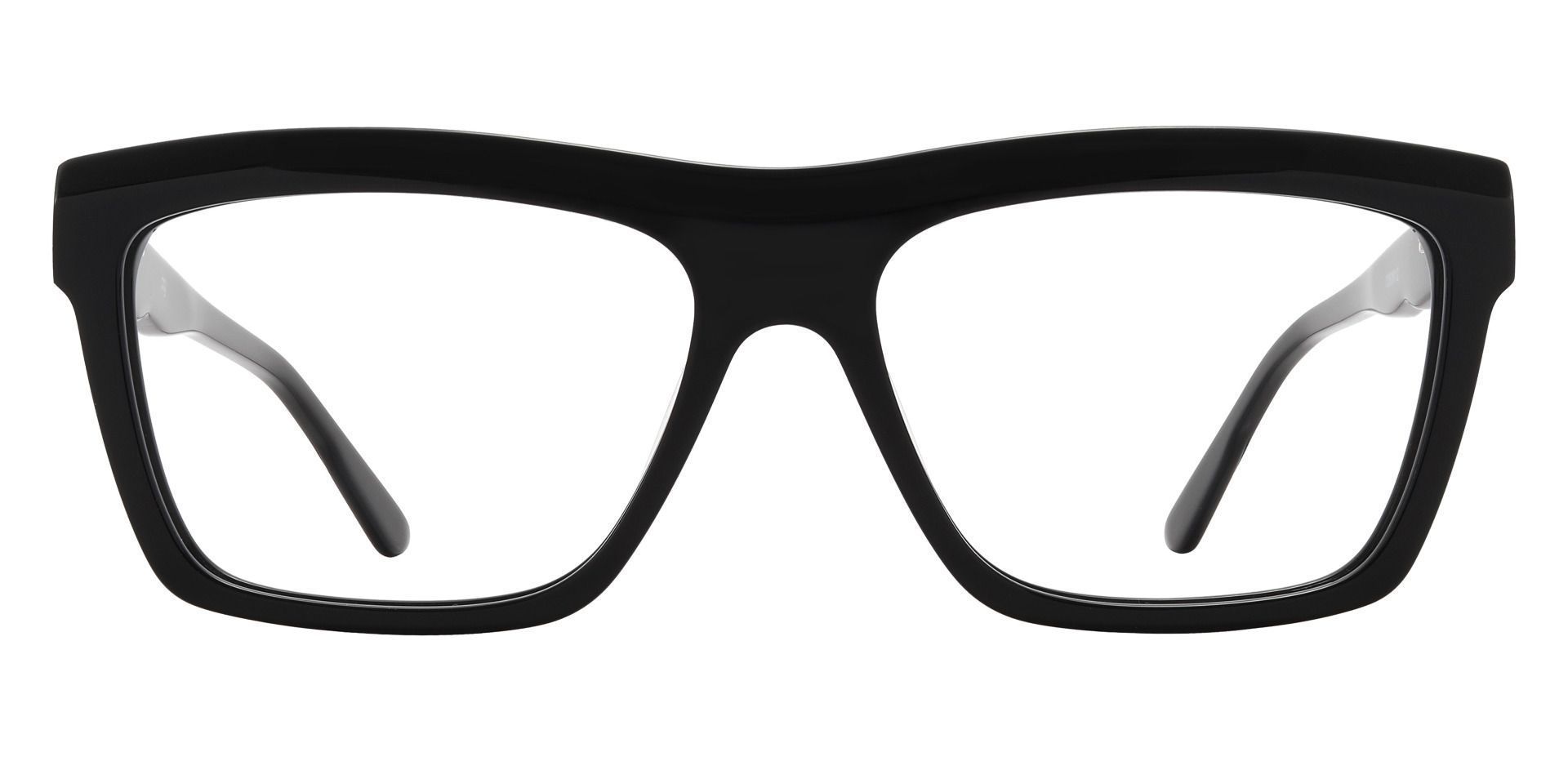 Rivera Rectangle Eyeglasses Frame - Black | Women's Eyeglasses | Payne ...