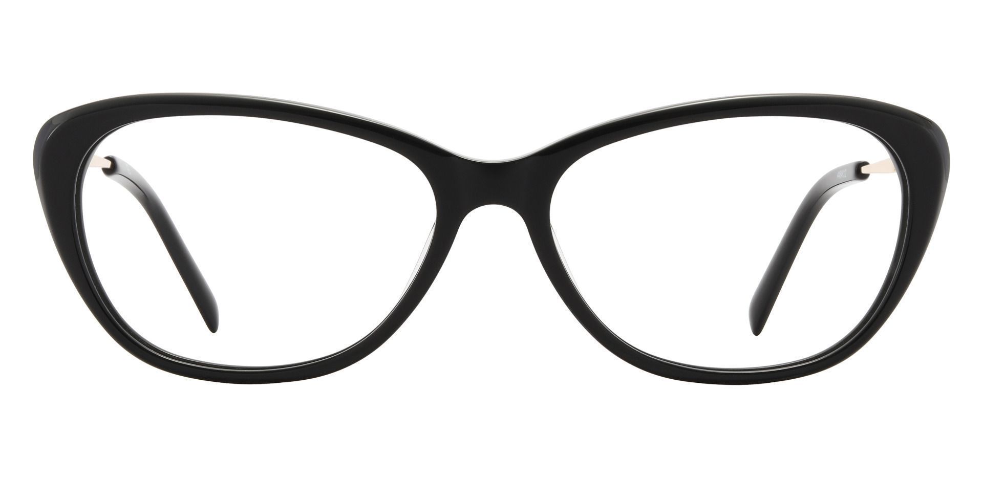 Elyria Cat Eye Prescription Glasses - Black