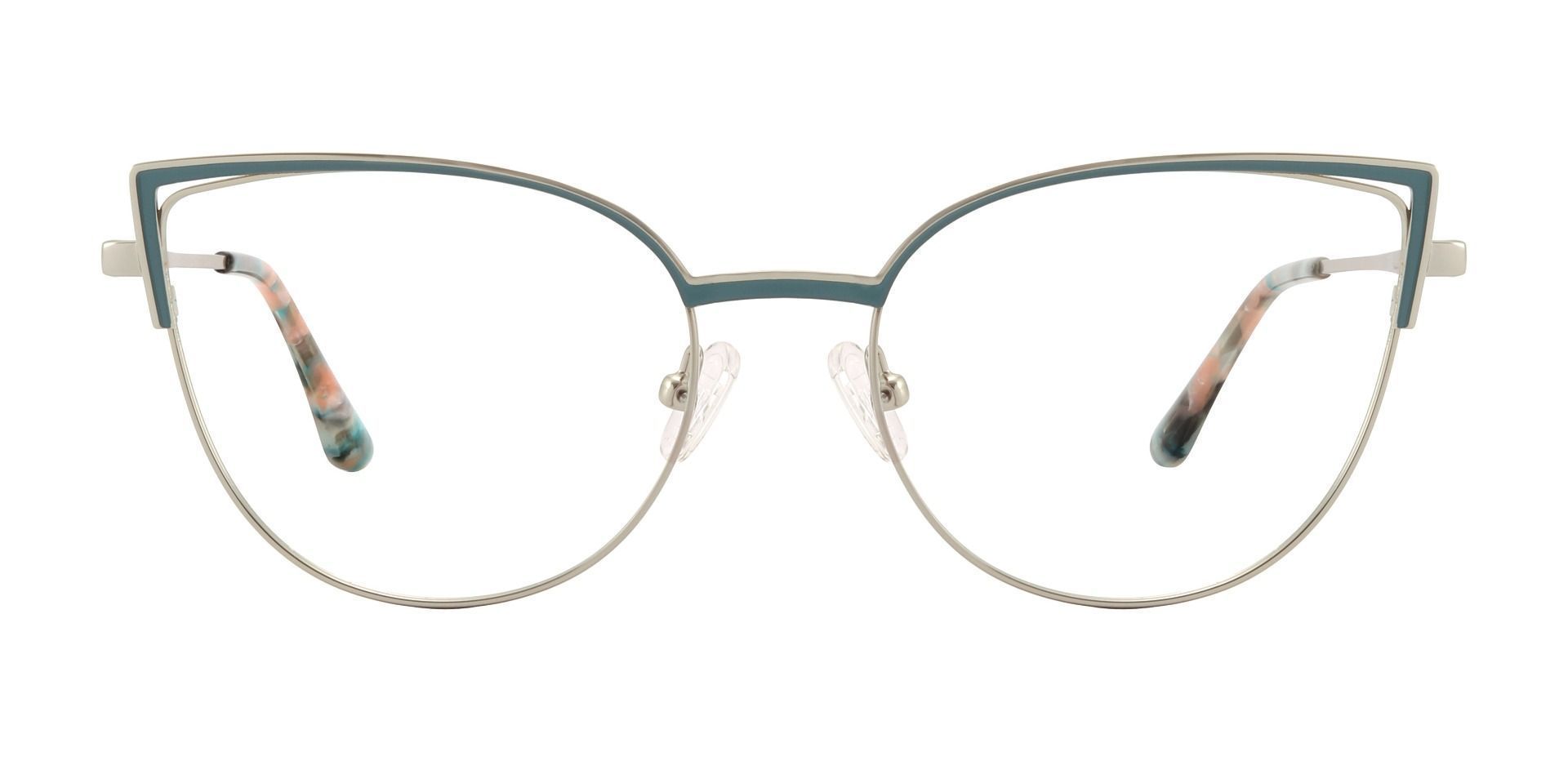 Wynn Cat Eye Prescription Glasses - Blue