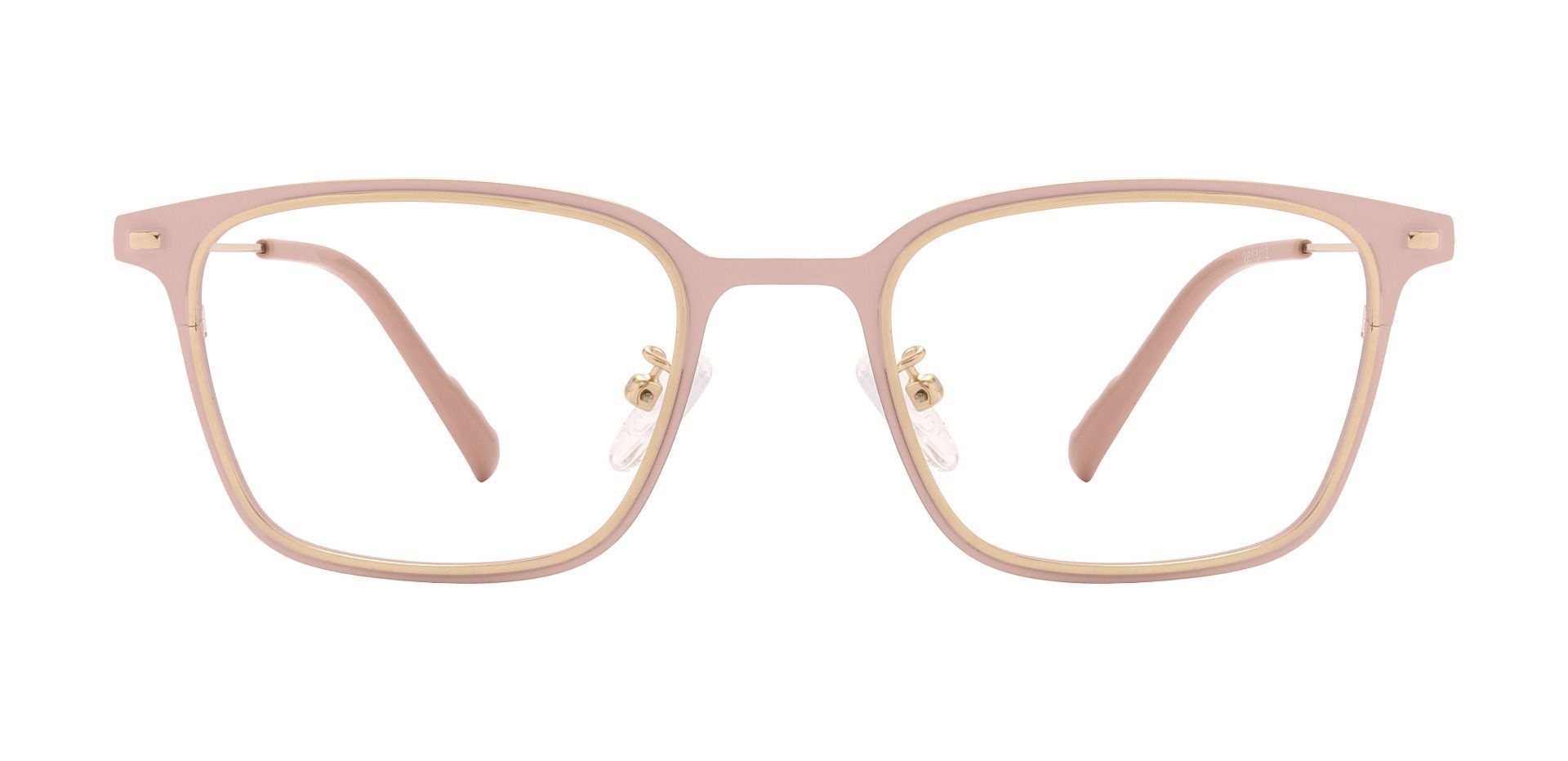 Castor Rectangle Prescription Glasses - Pink