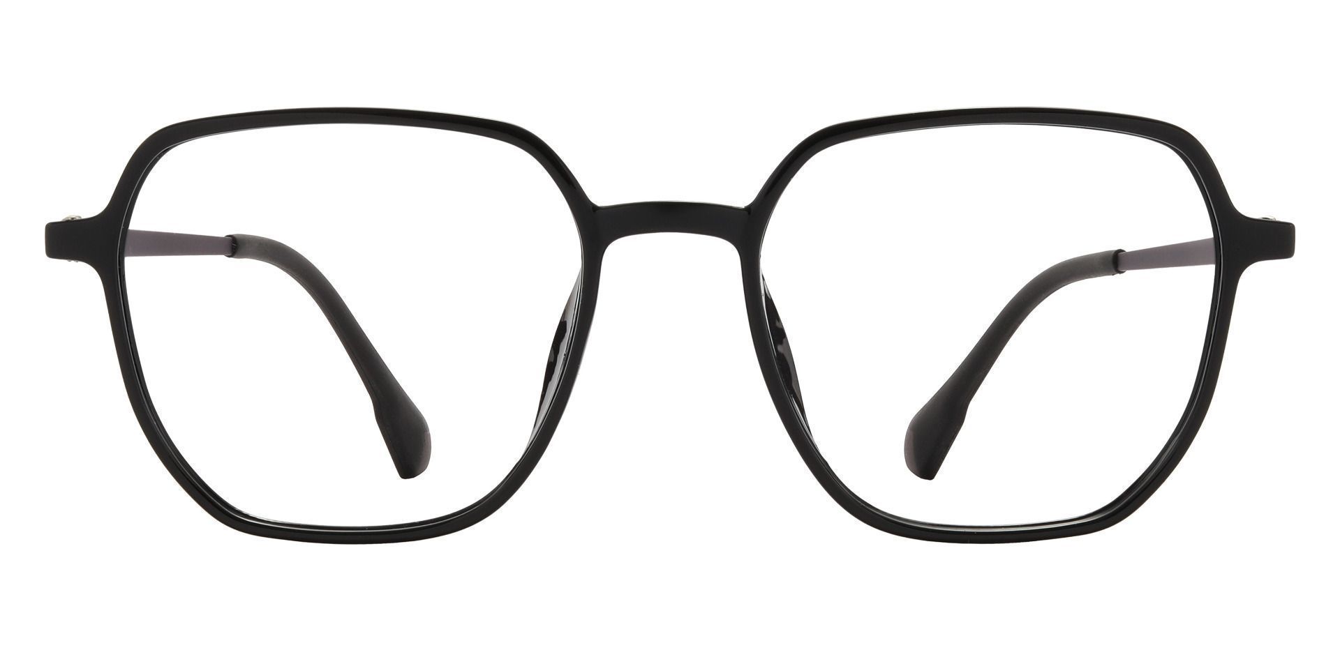 Sophia Geometric Prescription Glasses - Black