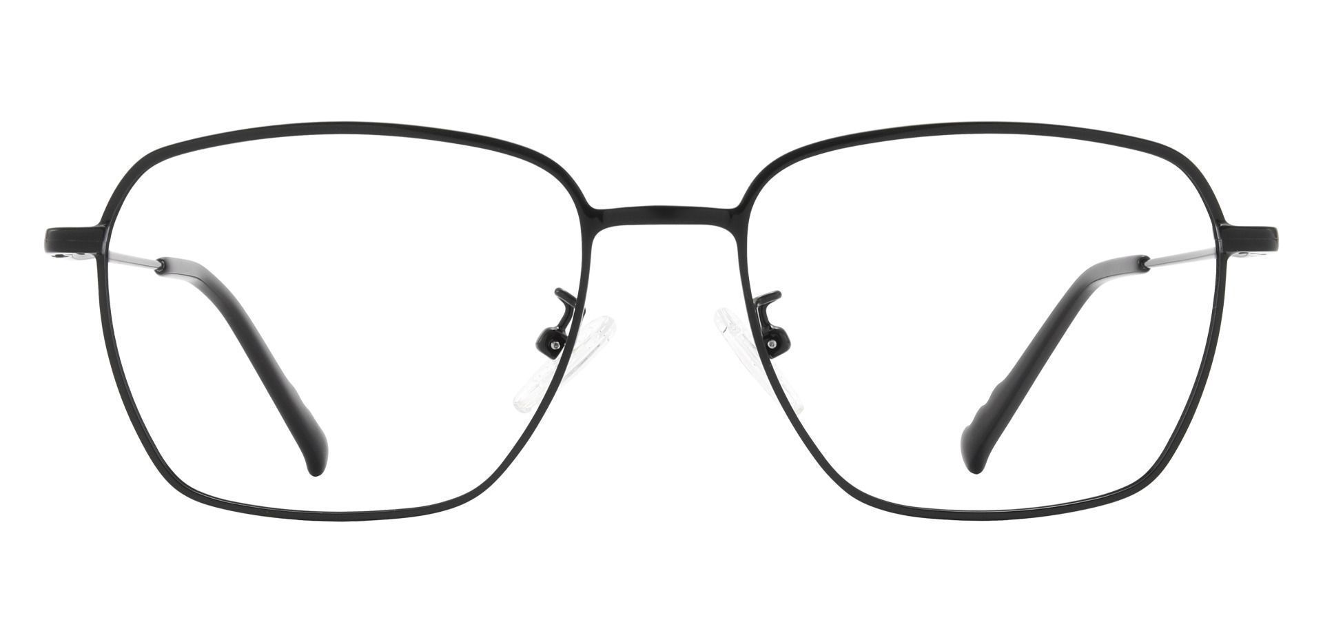 Emilio Geometric Prescription Glasses - Black