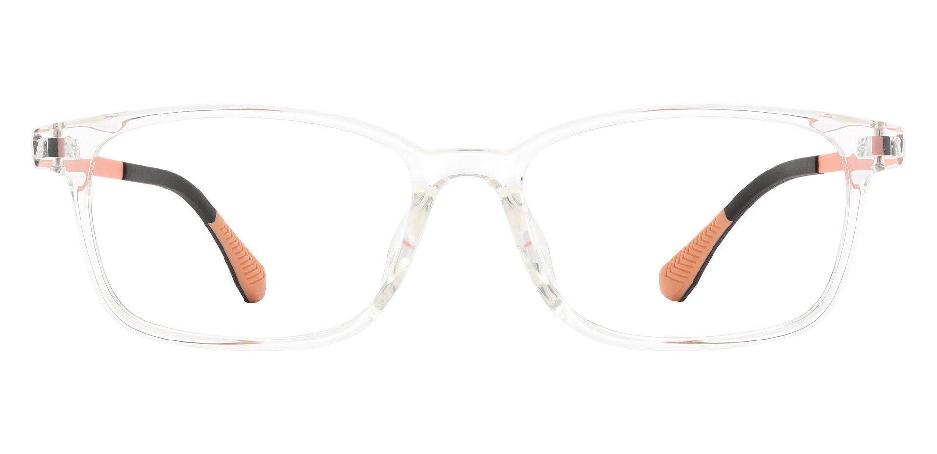 Corinne Rectangle Prescription Glasses - Clear