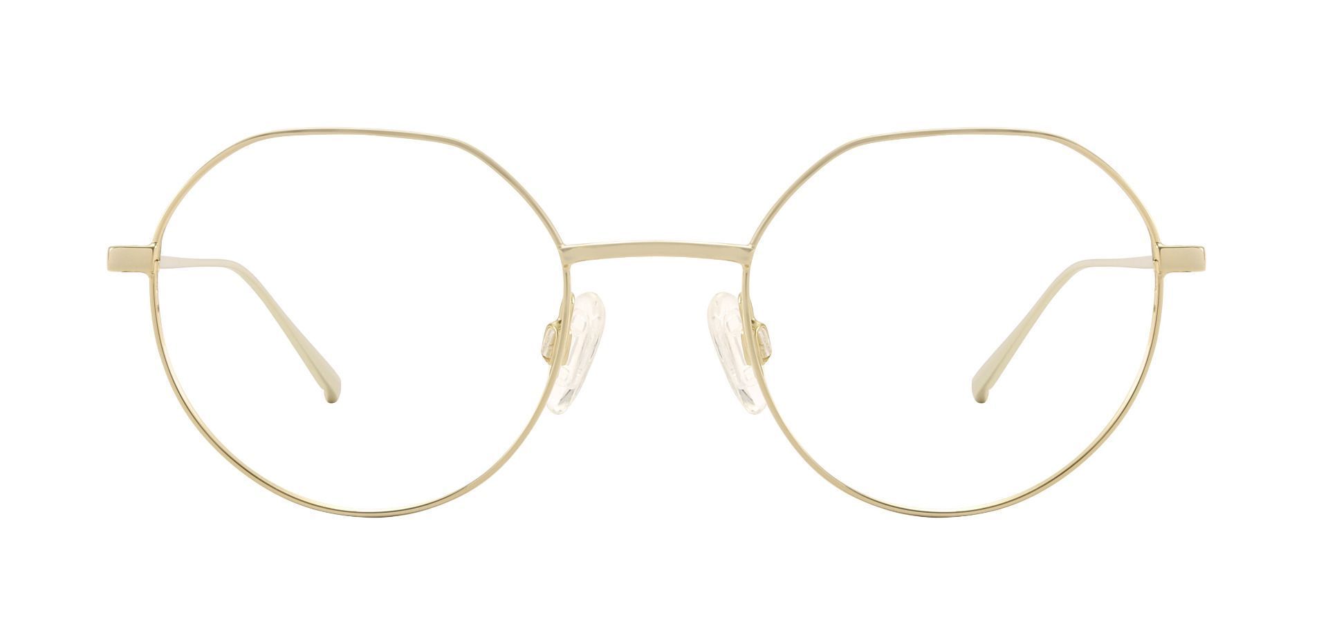 Watson Geometric Prescription Glasses - Gold