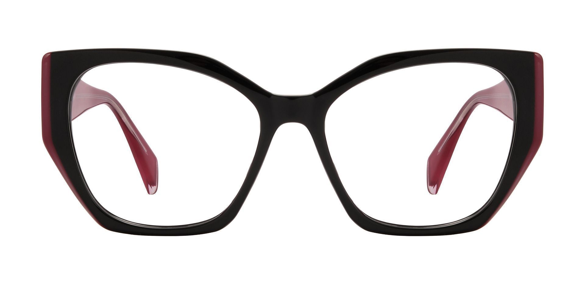 Mai Tai Geometric Prescription Glasses - Red