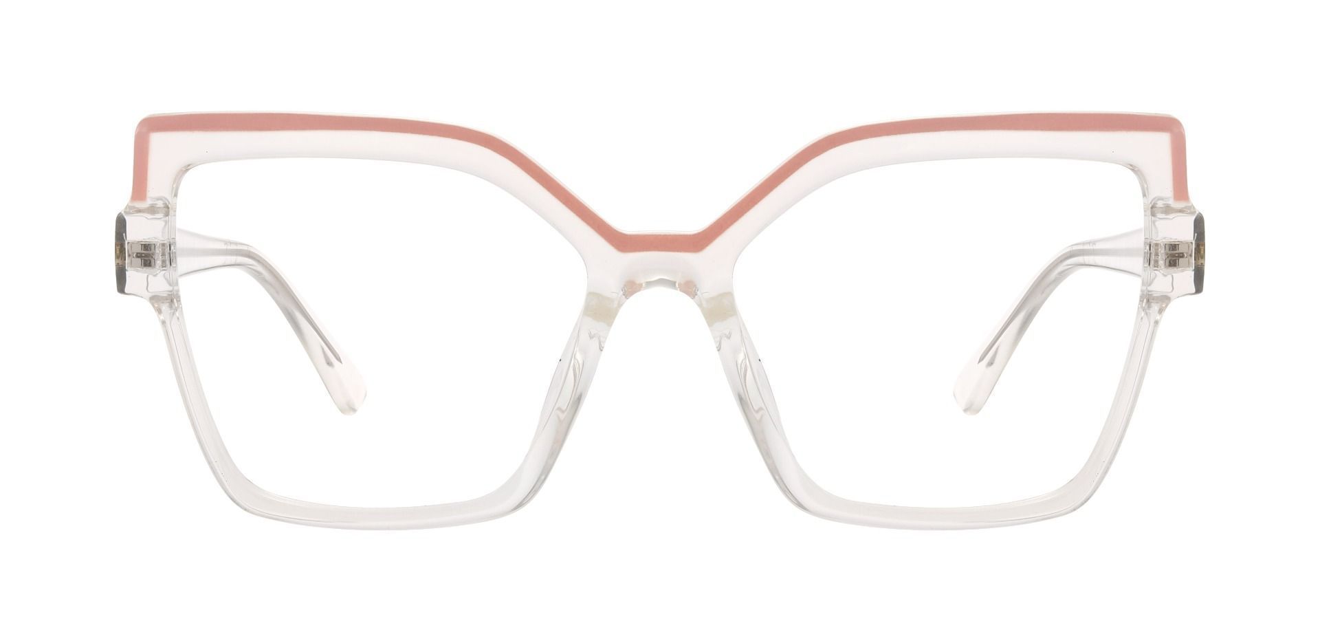 Iris Geometric Prescription Glasses Clear Women's Eyeglasses