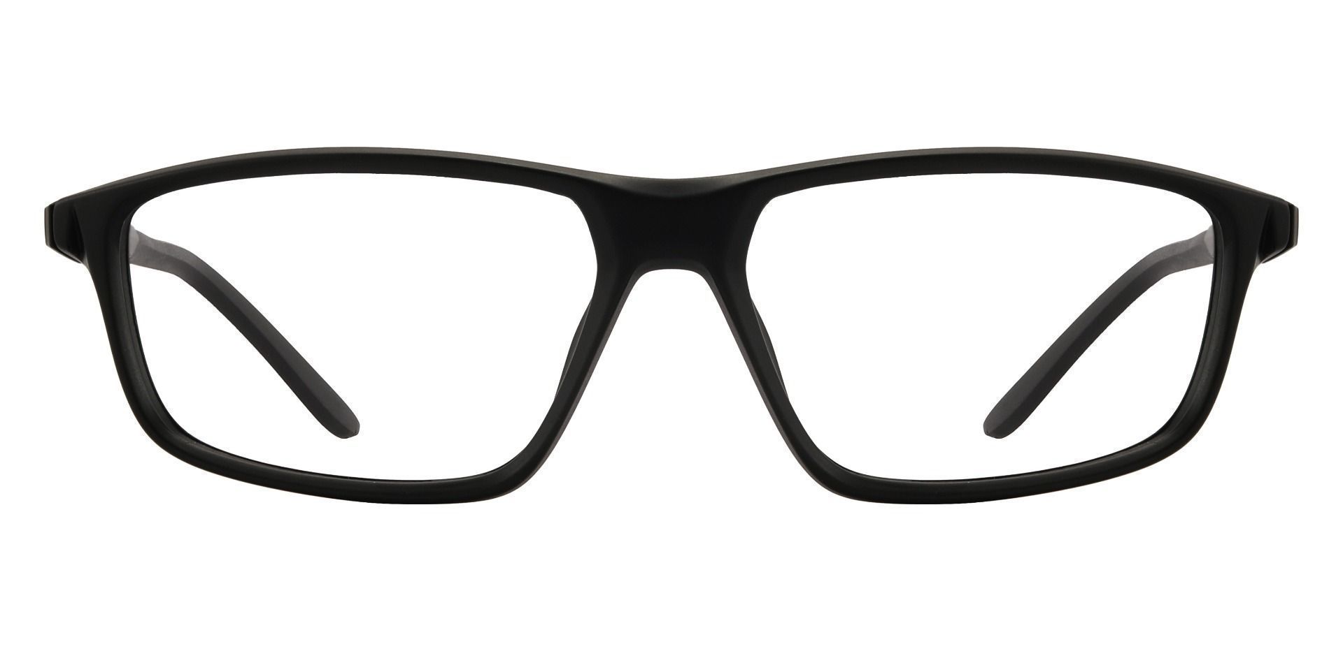 Mark Rectangle Prescription Glasses - Black