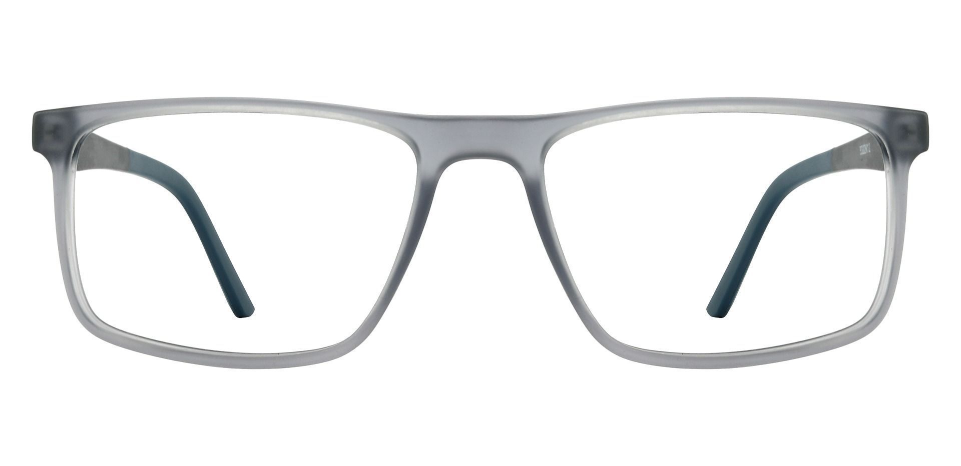 Sam Rectangle Prescription Glasses Gray Men's Eyeglasses Payne