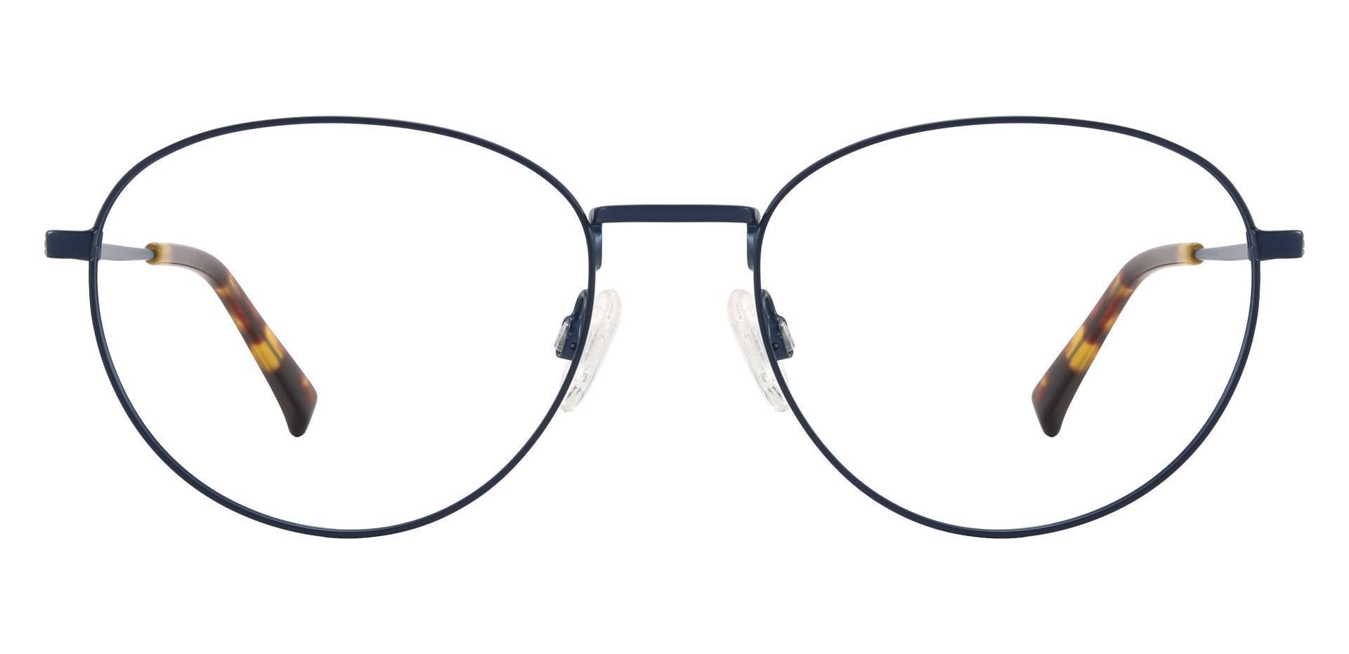 Elmira Oval Prescription Glasses - Blue