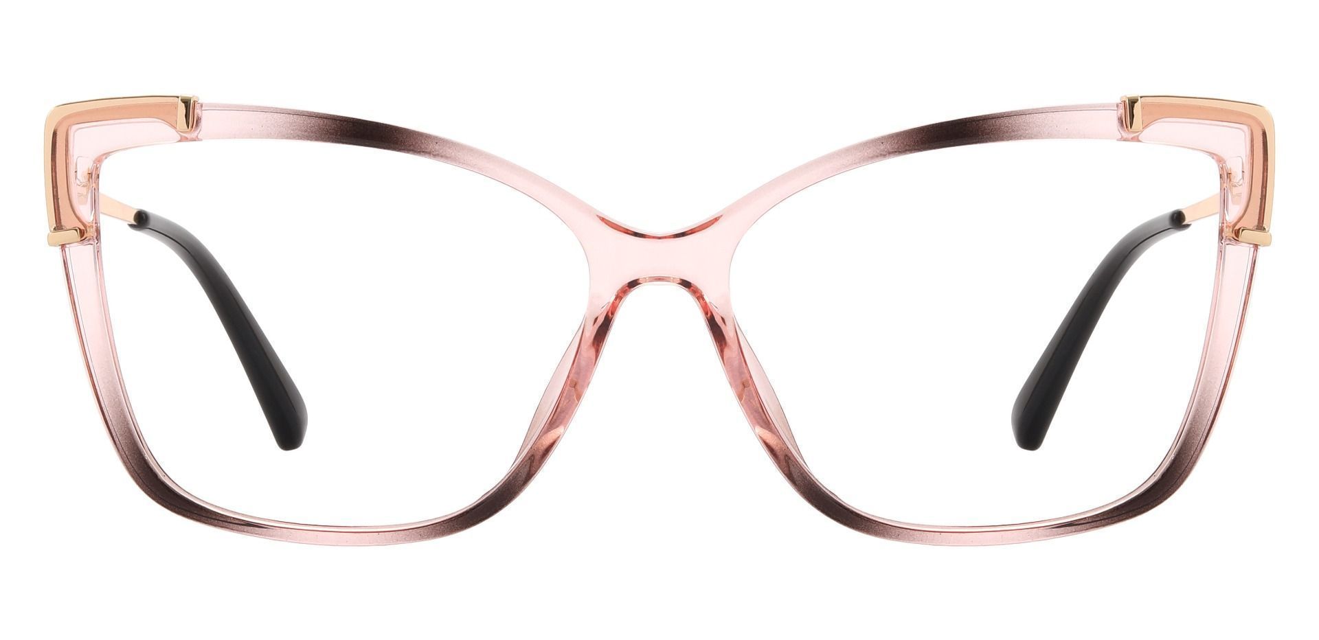 Hestia Cat Eye Prescription Glasses - Nude Leopard | Women's Eyeglasses ...