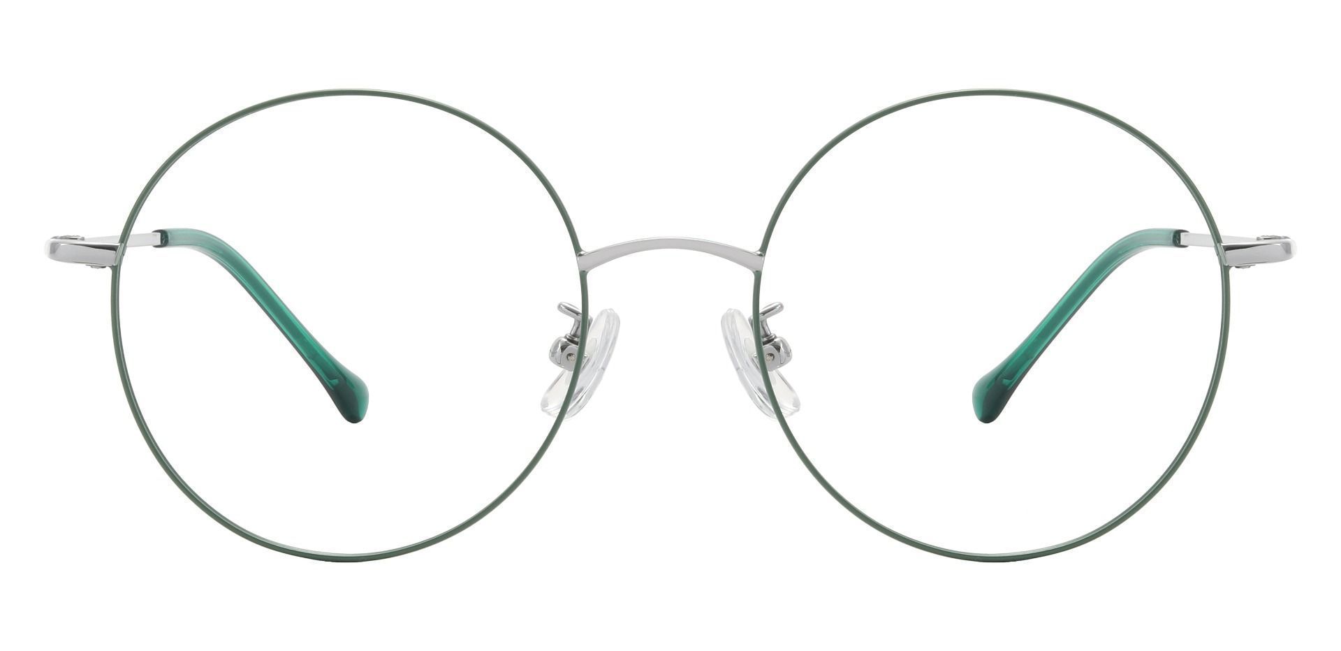 Altoona Round Prescription Glasses - Green