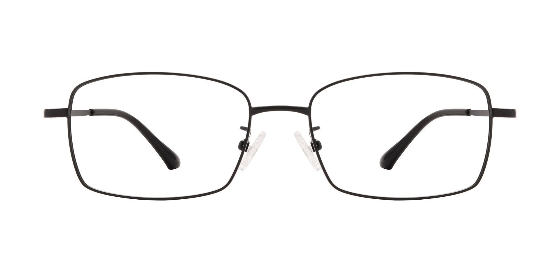 Rosen Rectangle Progressive Glasses - Black | Men's Eyeglasses | Payne ...