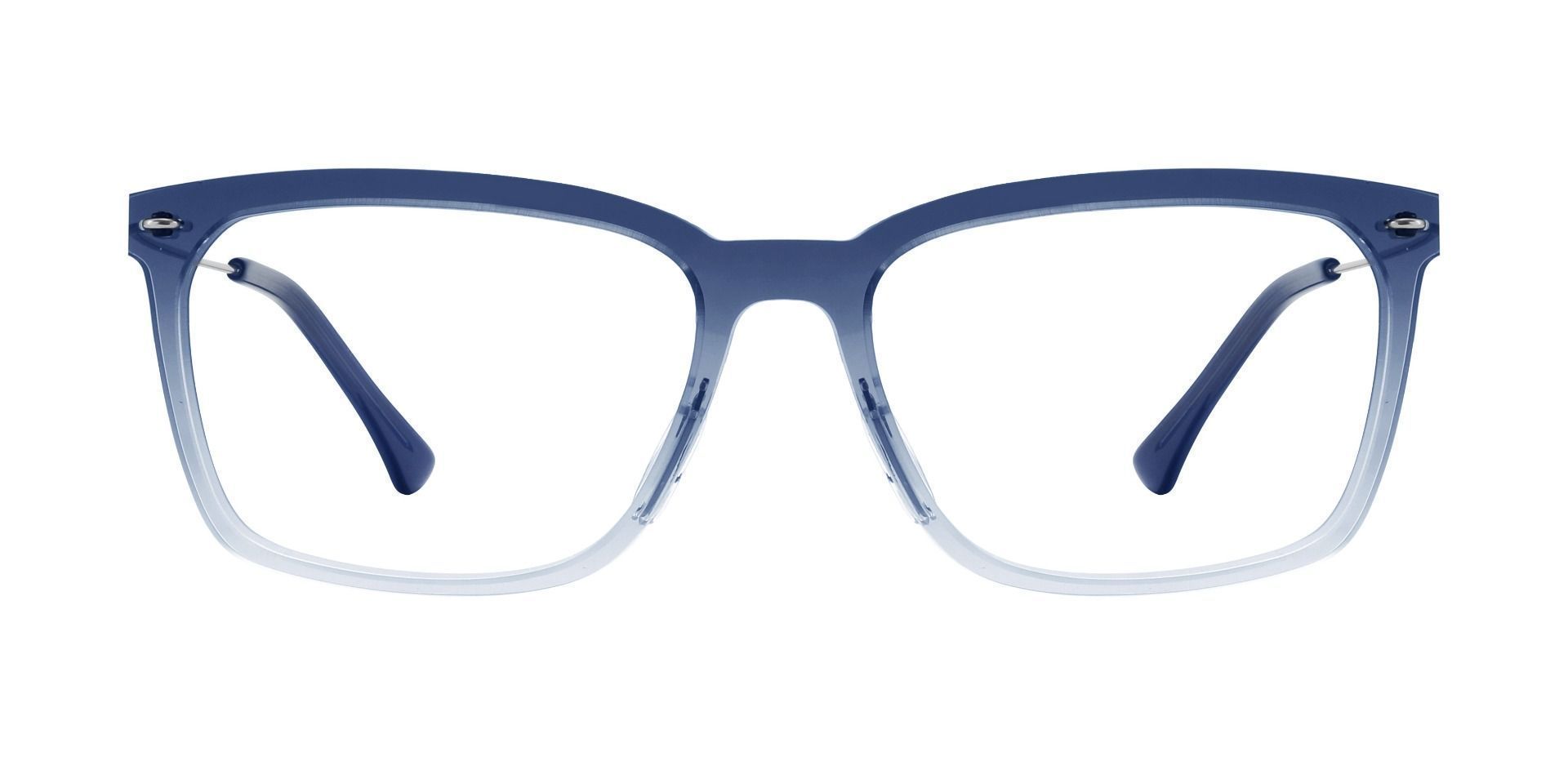 Culver Rectangle Prescription Glasses - Blue