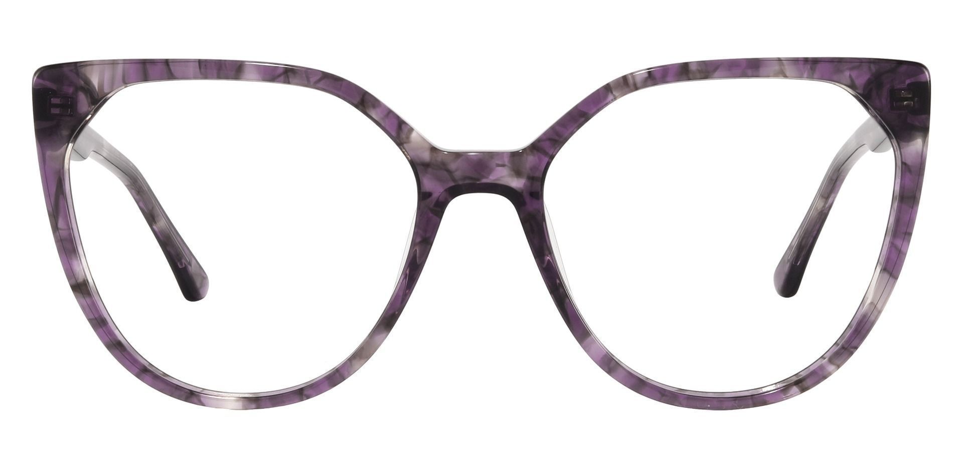 Kyla Cat Eye Prescription Glasses - Purple