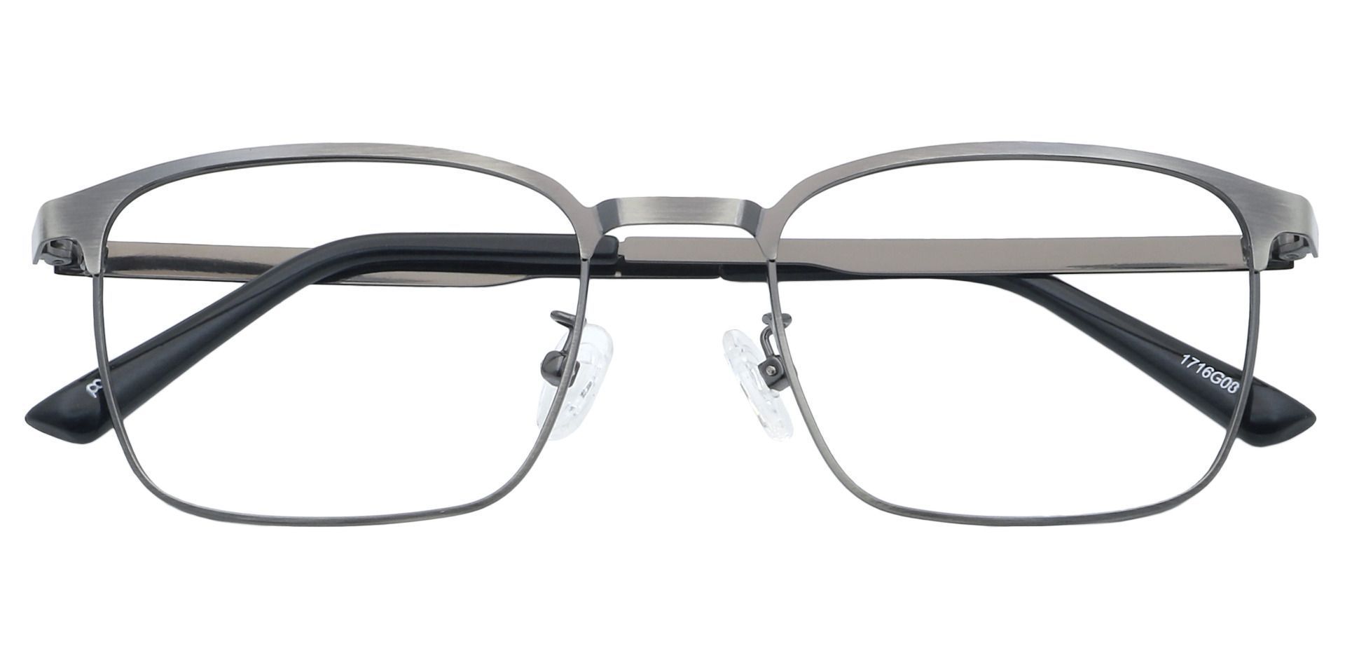 Kingston Square Non-Rx Glasses - Gray