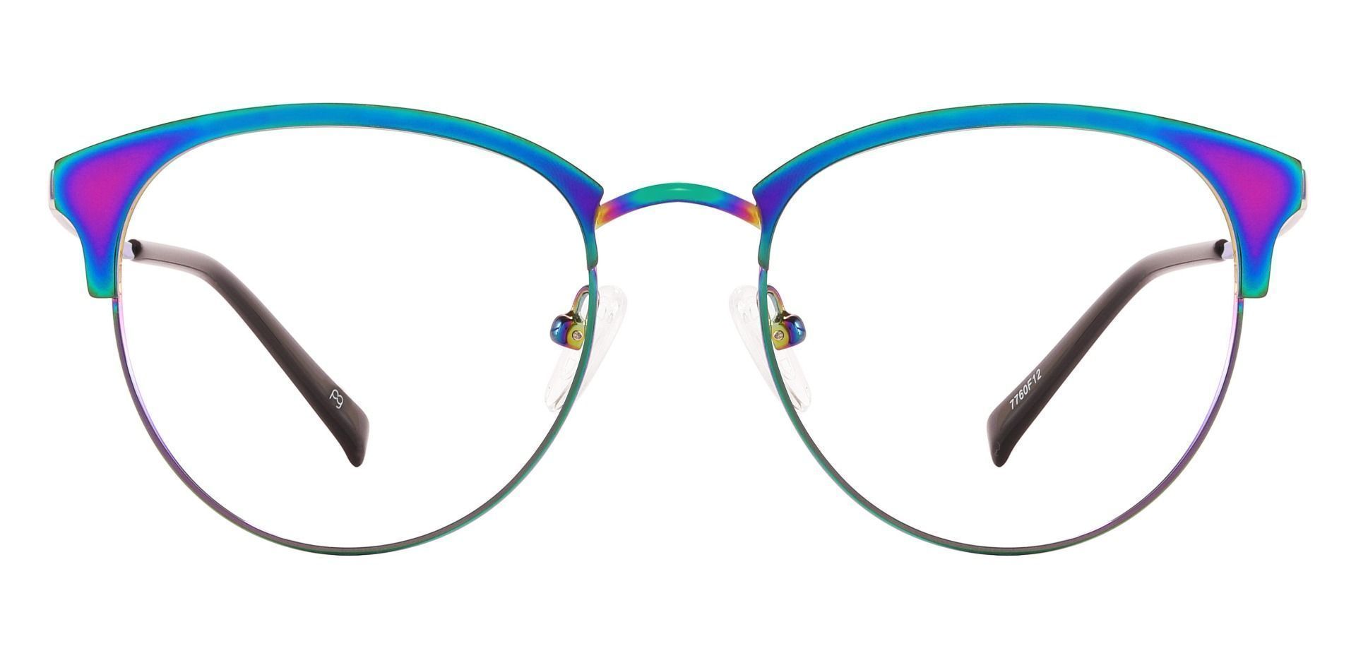 Kendra Browline Non-Rx Glasses - Iridescent | Women's Eyeglasses ...