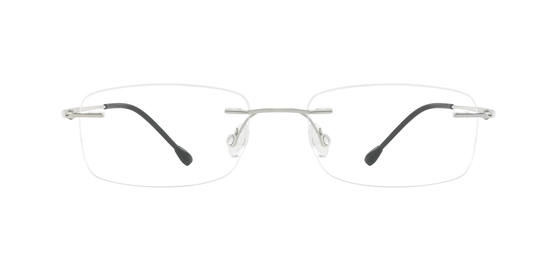 Marsh Rimless Prescription Glasses - Silver | Men's Eyeglasses | Payne ...