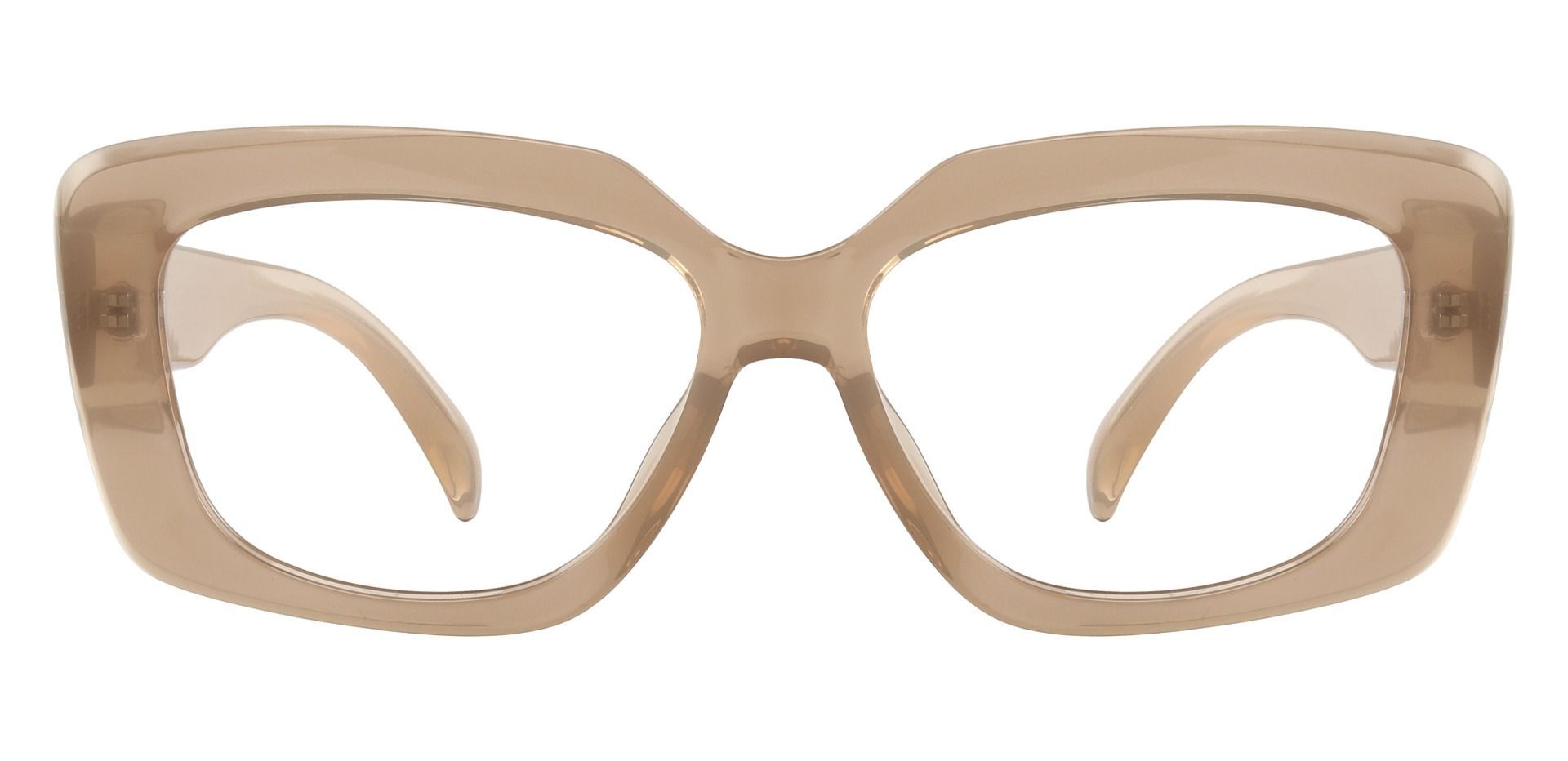 Chandler Rectangle Prescription Glasses - Leopard/Pink Temples, Women's  Eyeglasses