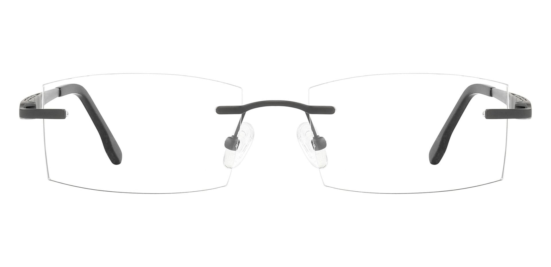 Getz Rimless Prescription Glasses Gray Men's Eyeglasses Payne Glasses