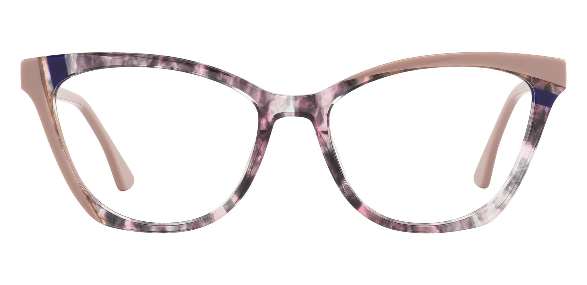 Janis Cat Eye Progressive Glasses Blush Petal Women's Eyeglasses