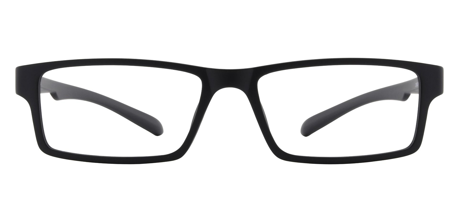 Walsh Rectangle Prescription Glasses - Black | Men's Eyeglasses | Payne ...