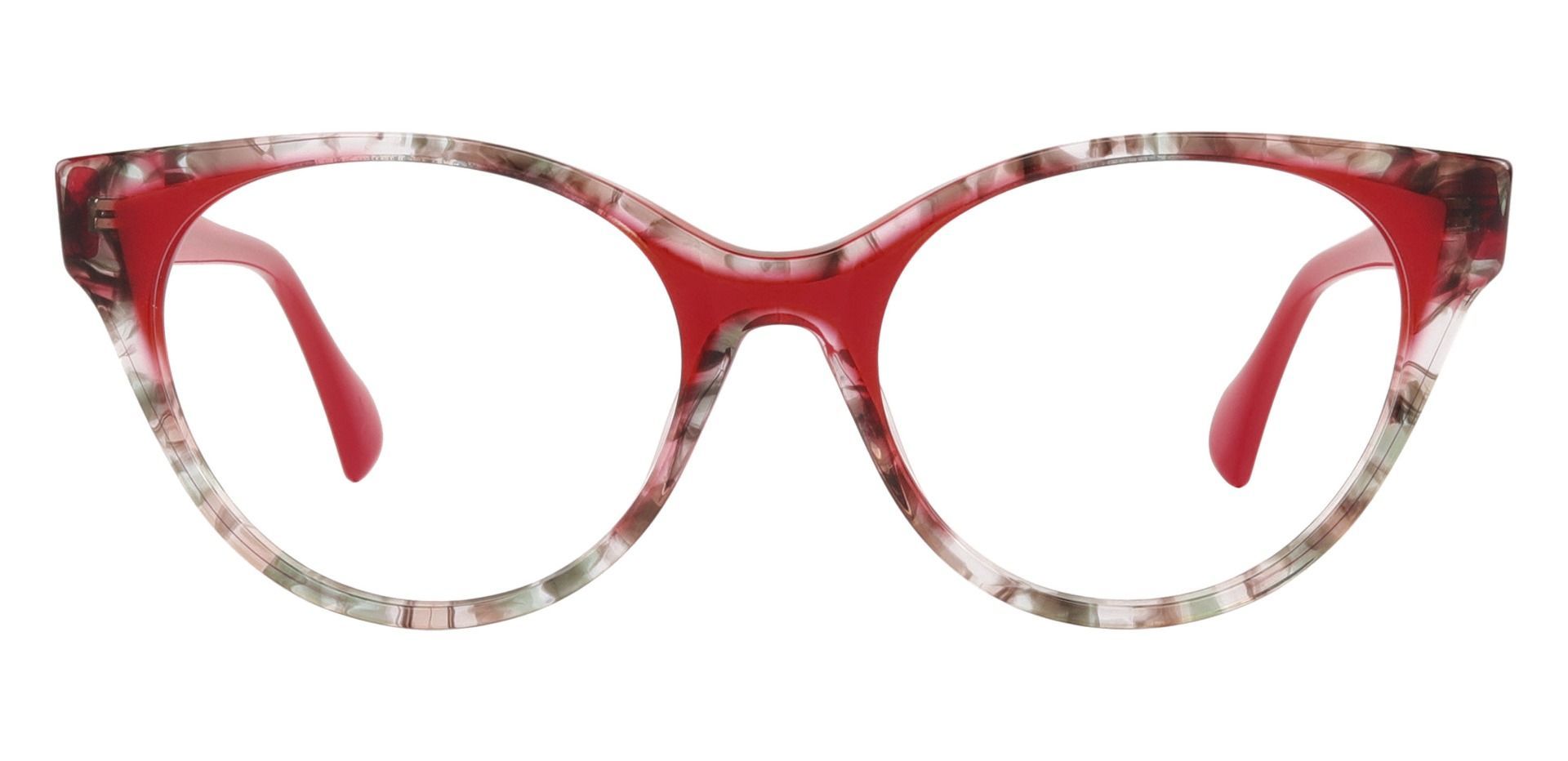 Visalia Cat Eye Prescription Glasses Red Women's Eyeglasses Payne Glasses