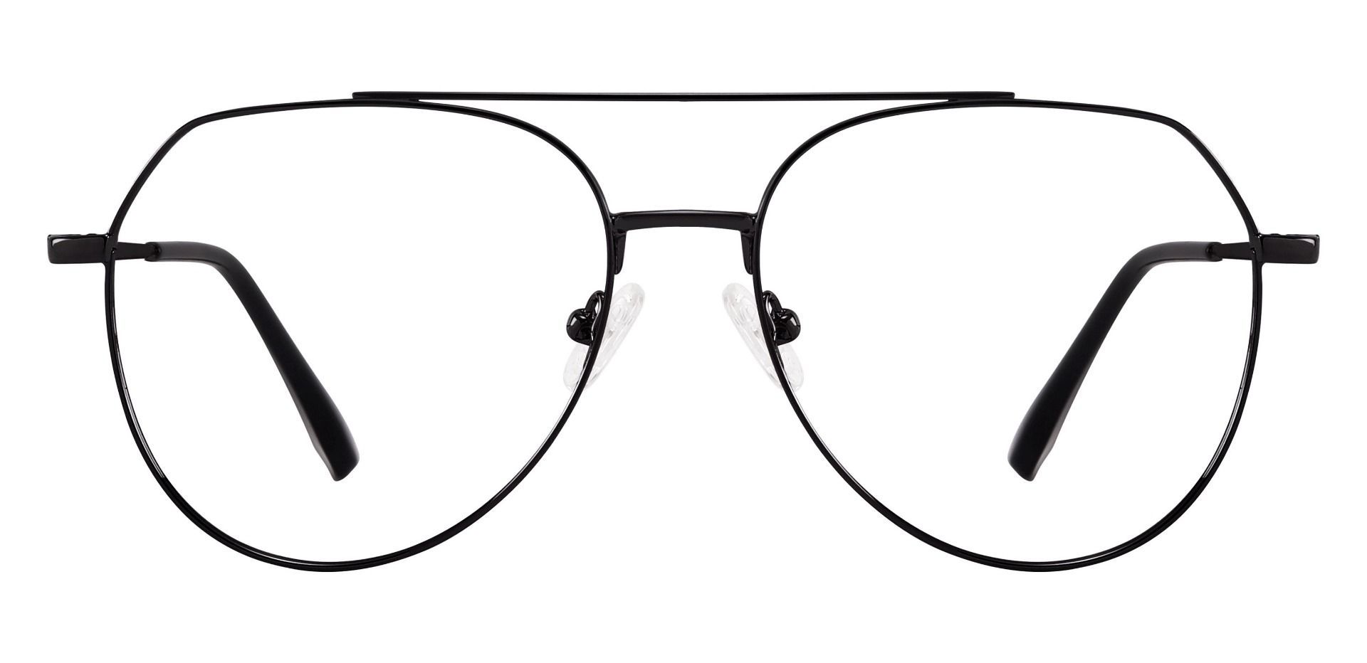 Wexford Aviator Prescription Glasses - Black | Men's Eyeglasses | Payne ...