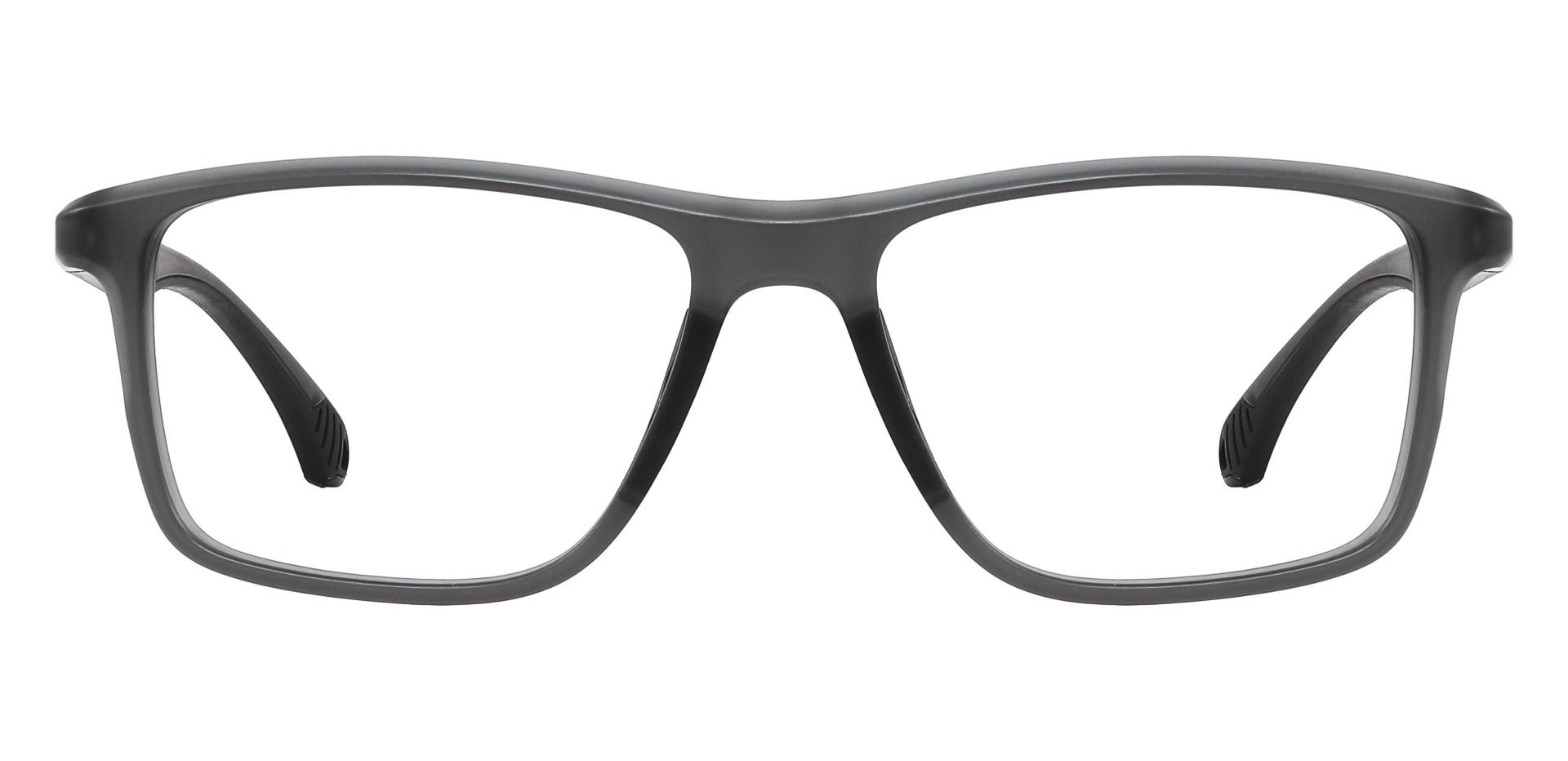 Payton Rectangle Progressive Glasses - Matte Gray | Men's Eyeglasses ...