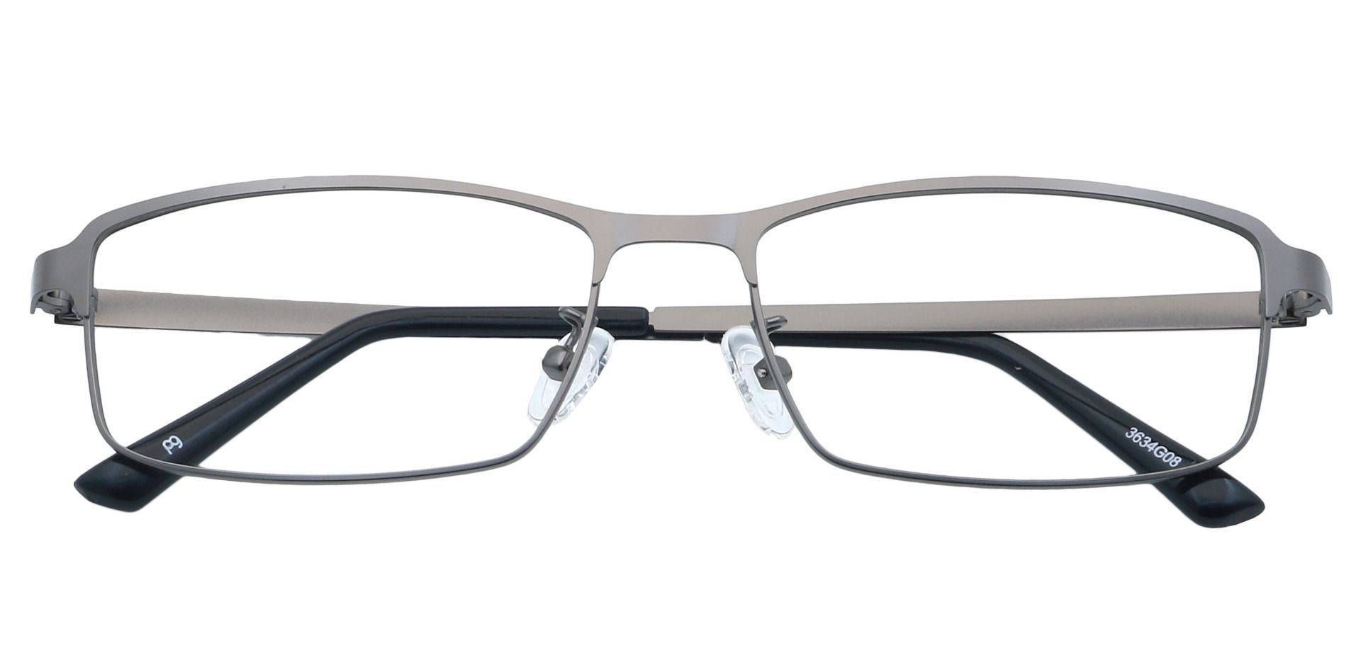 Scout Rectangle Non-Rx Glasses - Gray