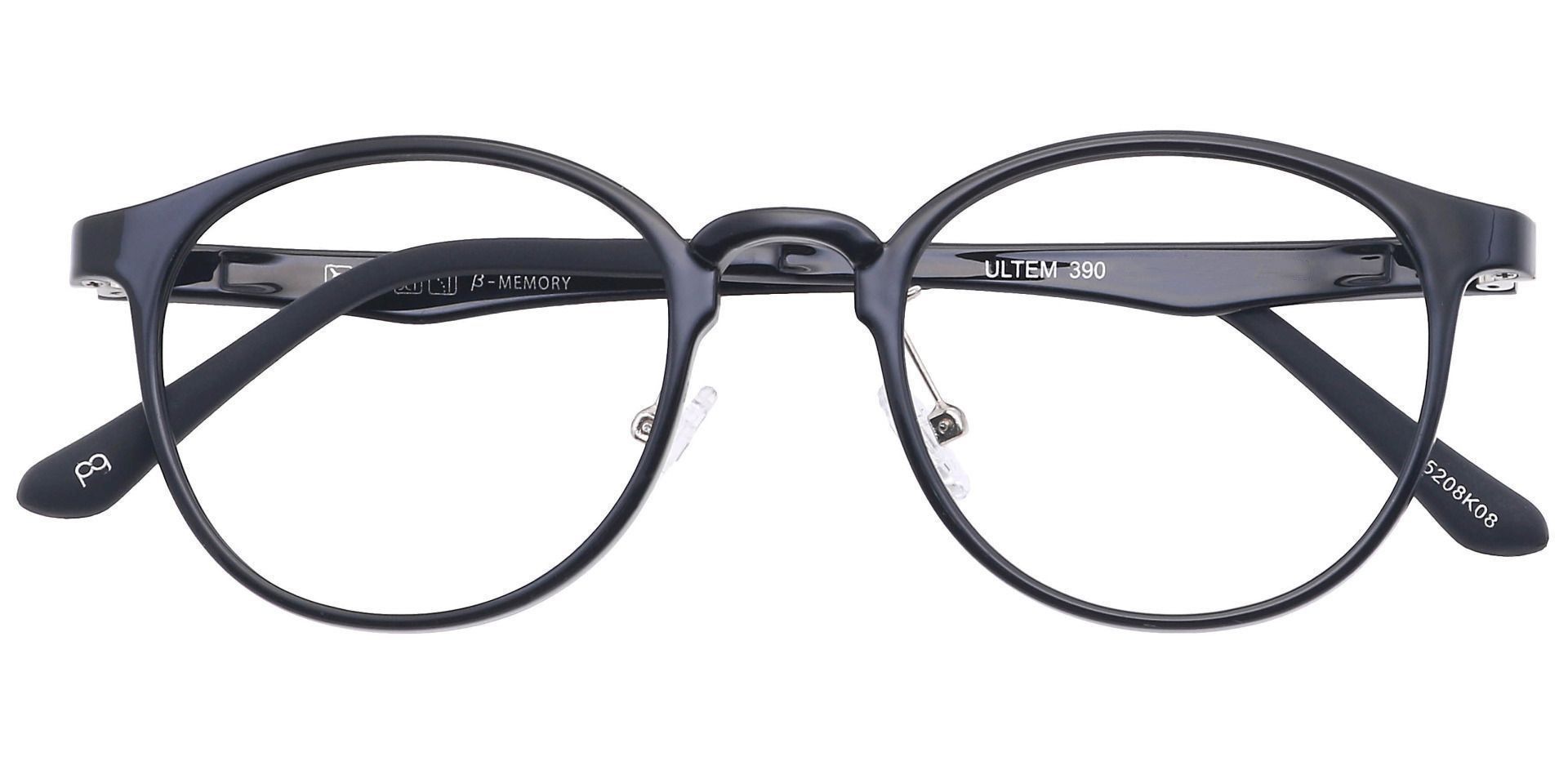 Nimbus Oval Reading Glasses - Black