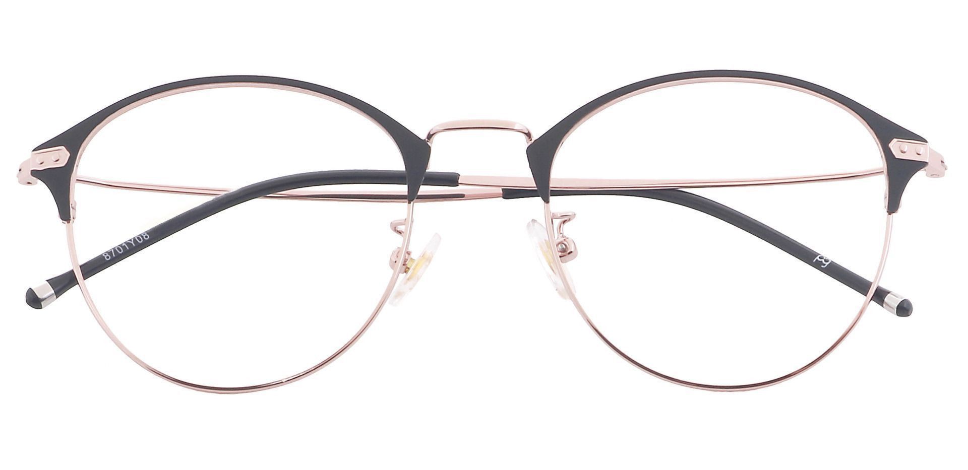 Lenox Oval Eyeglasses Frame - Yellow