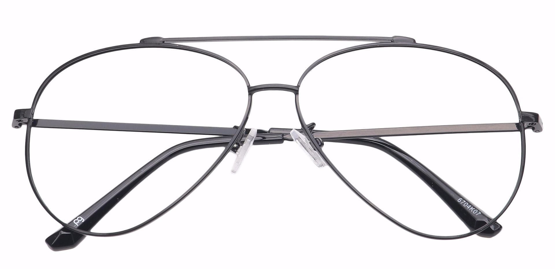 Journey Aviator Single Vision Glasses Clear Men's Eyeglasses