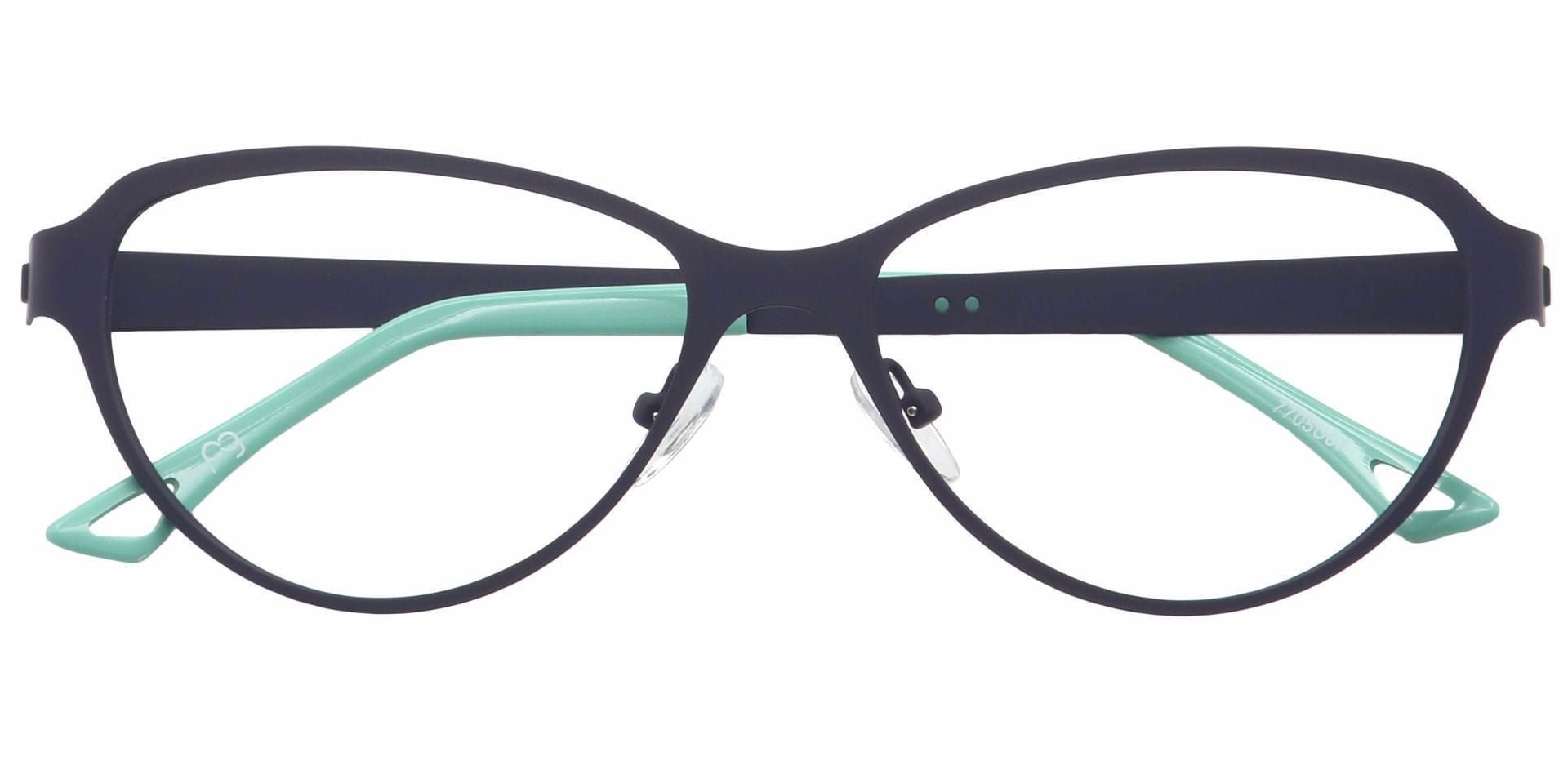 Sierra Cat-Eye Prescription Glasses - Blue
