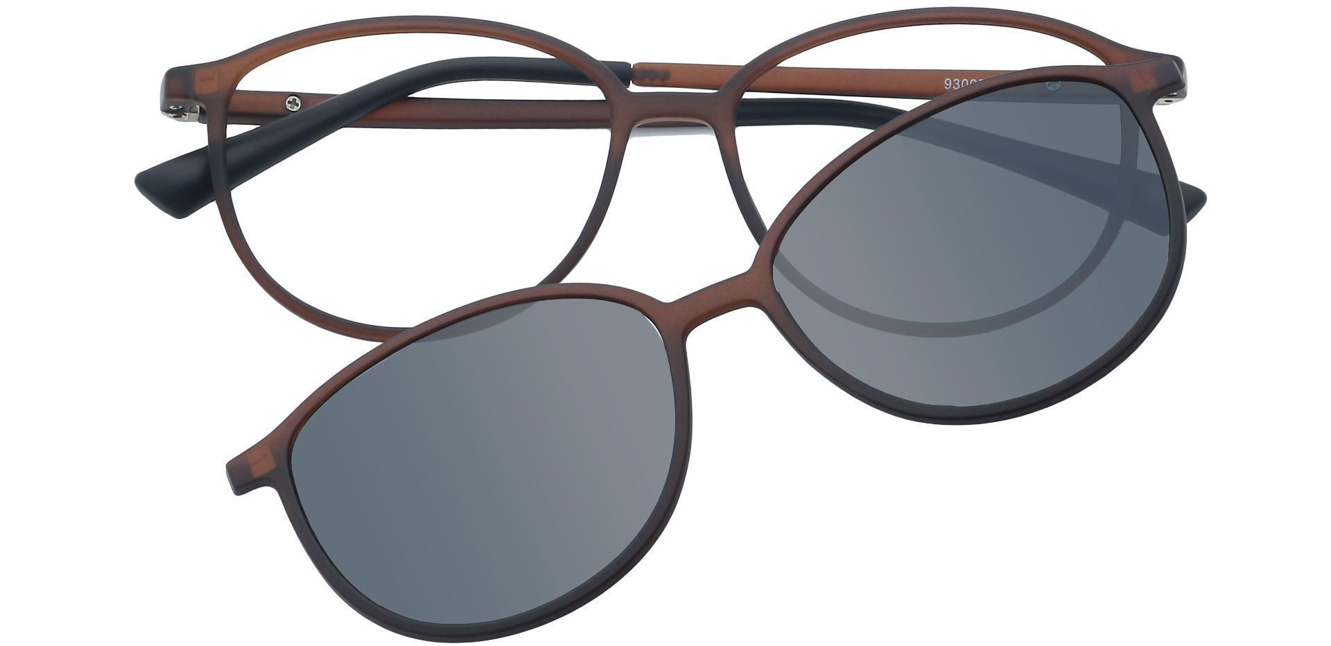 Melbourne Oval Progressive Glasses - Brown
