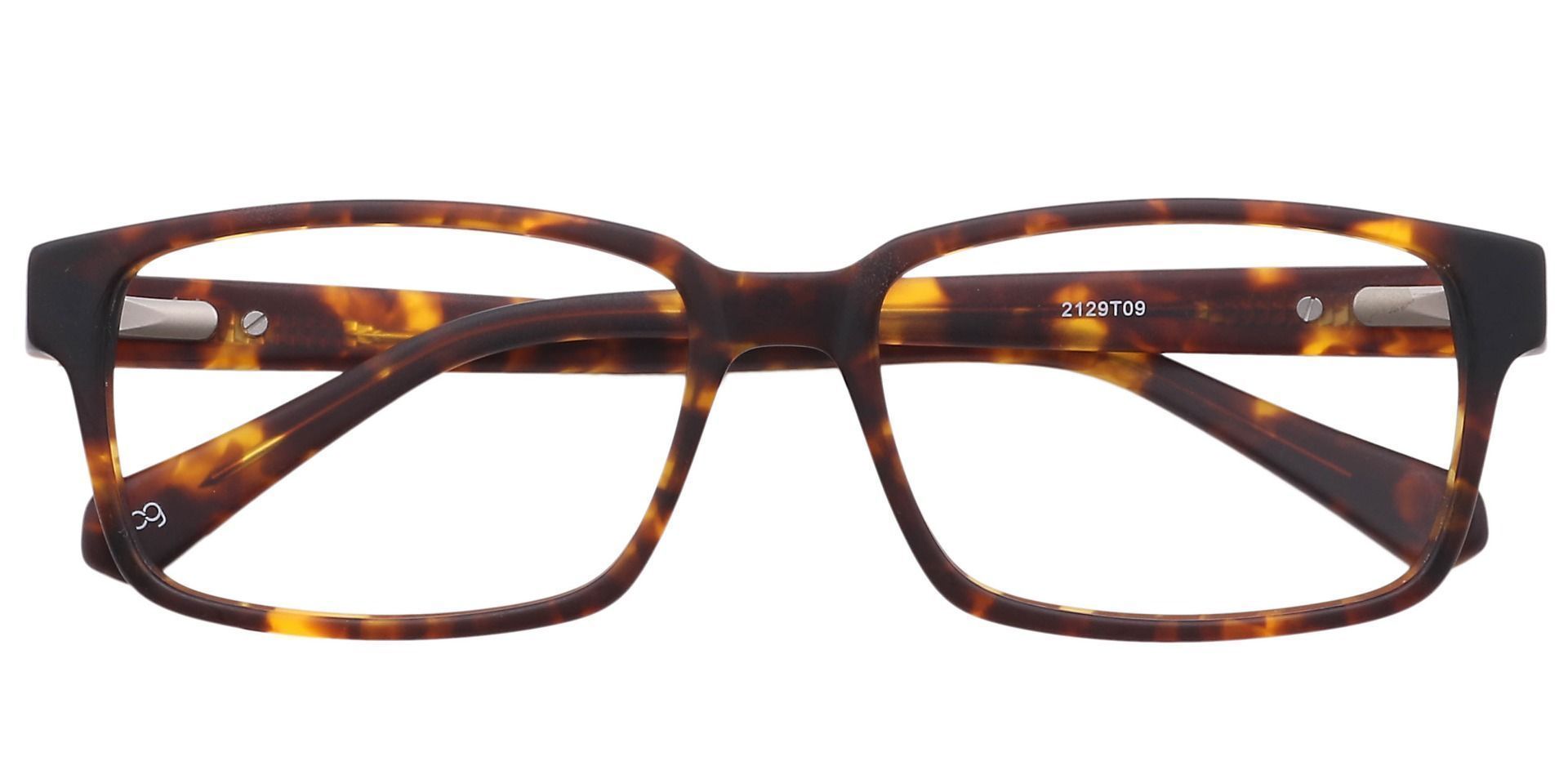 Clifford Rectangle Non-Rx Glasses - Tortoise