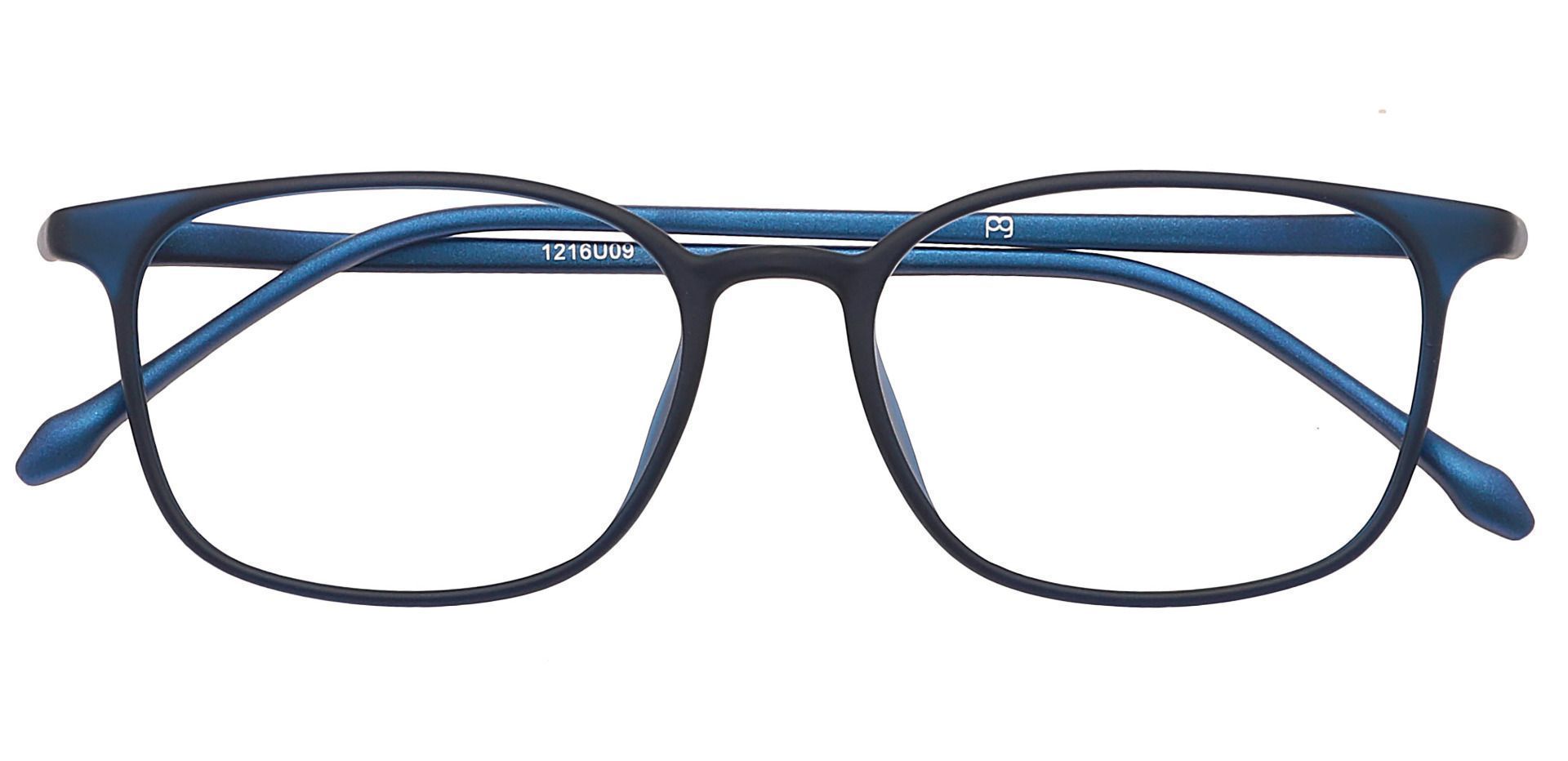Alston Square Progressive Glasses - Blue