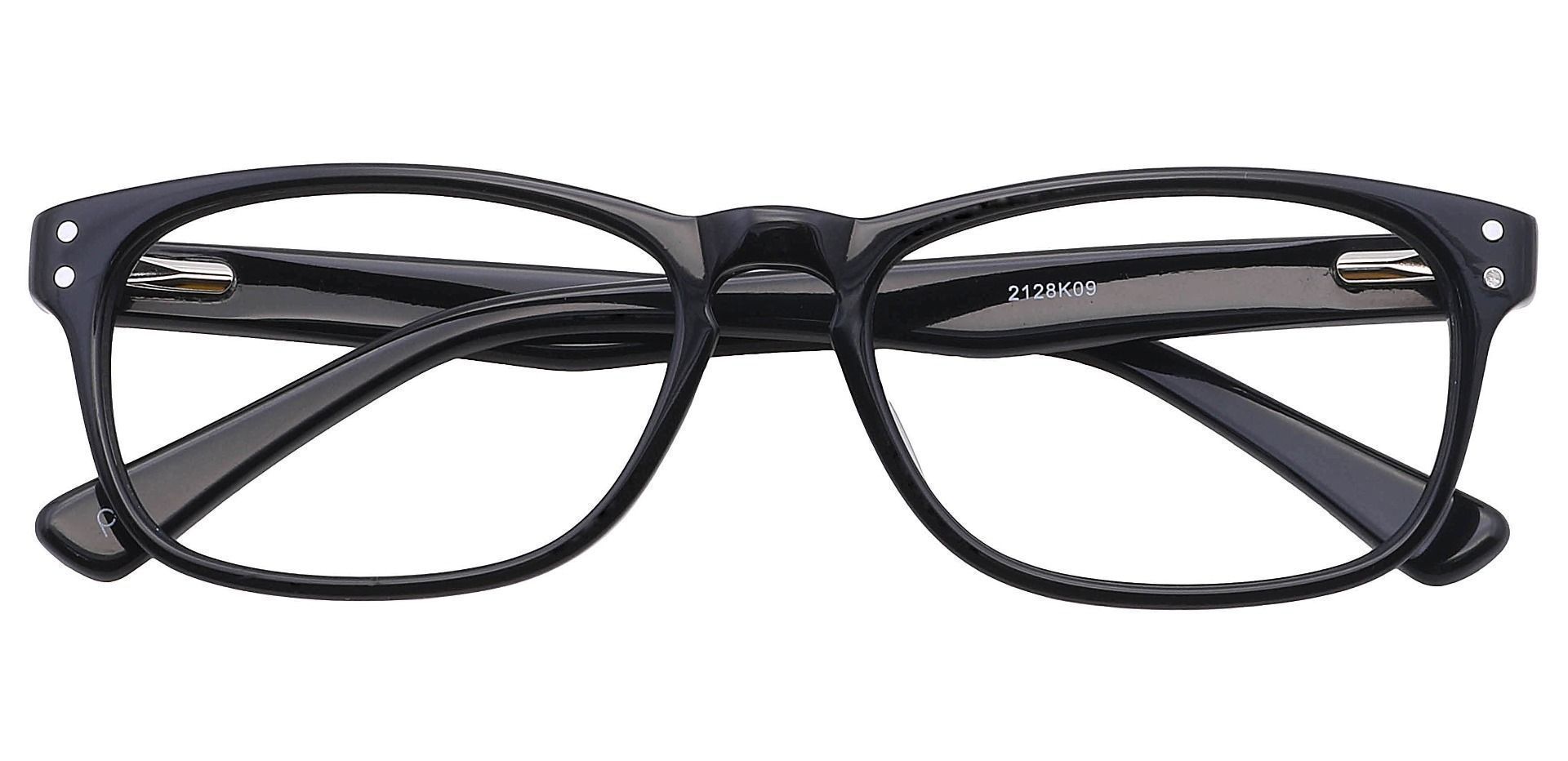 Morris Rectangle Prescription Glasses Black Mens Eyeglasses Payne Glasses 