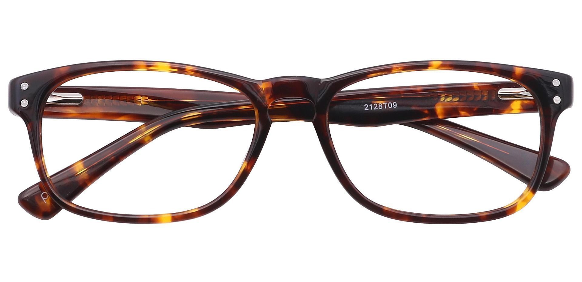 Morris Rectangle Lined Bifocal Glasses - Tortoise