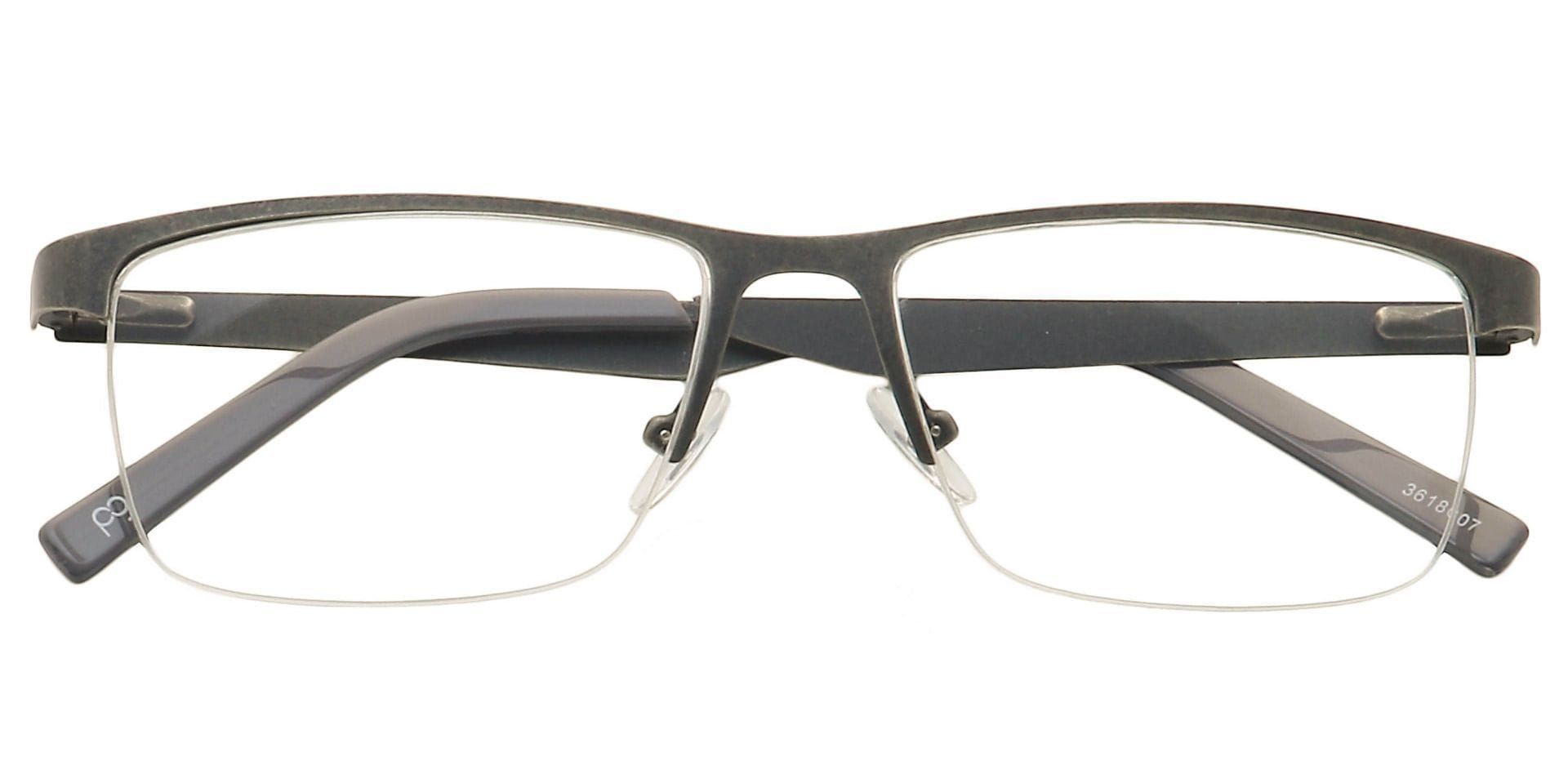 Edgar Rectangleray Prescription Glasses Gray Mens Eyeglasses Payne Glasses