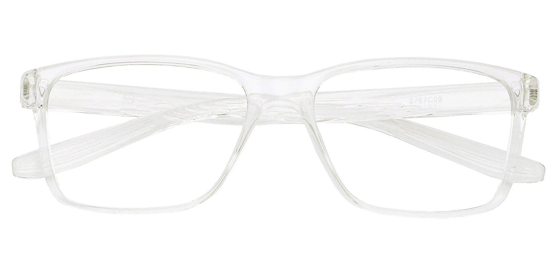 Berlin Rectangle Progressive Glasses - Clear