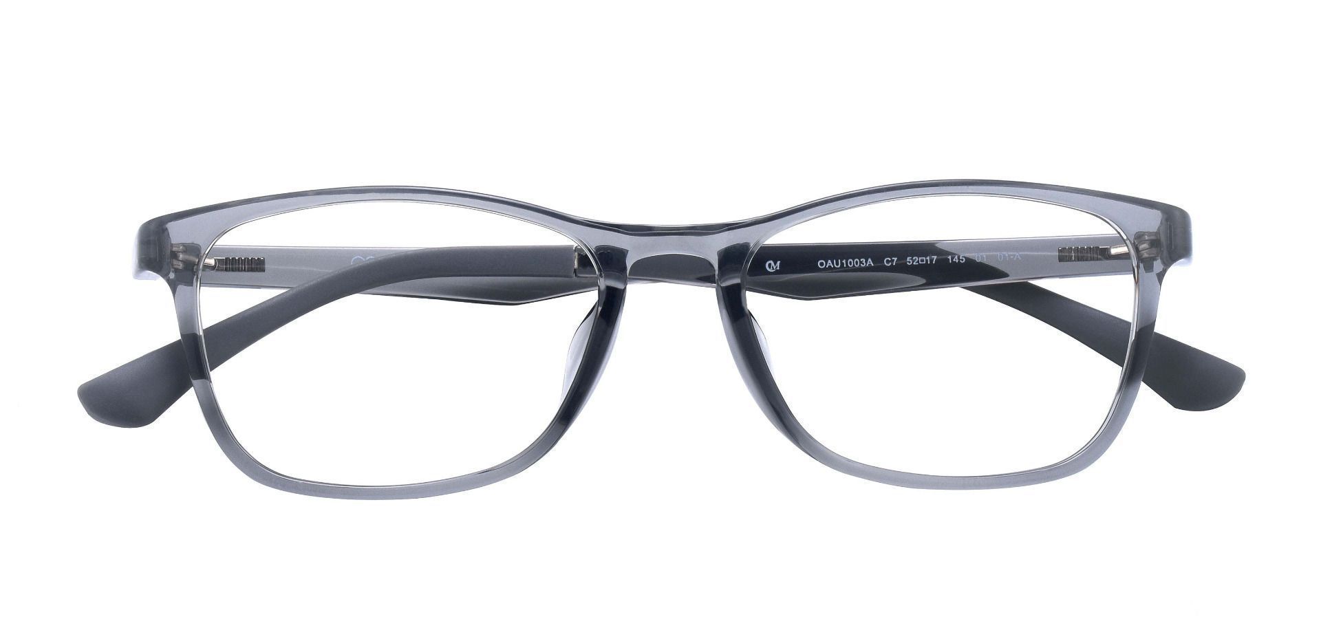 Merritt Rectangle Non-Rx Glasses - Gray