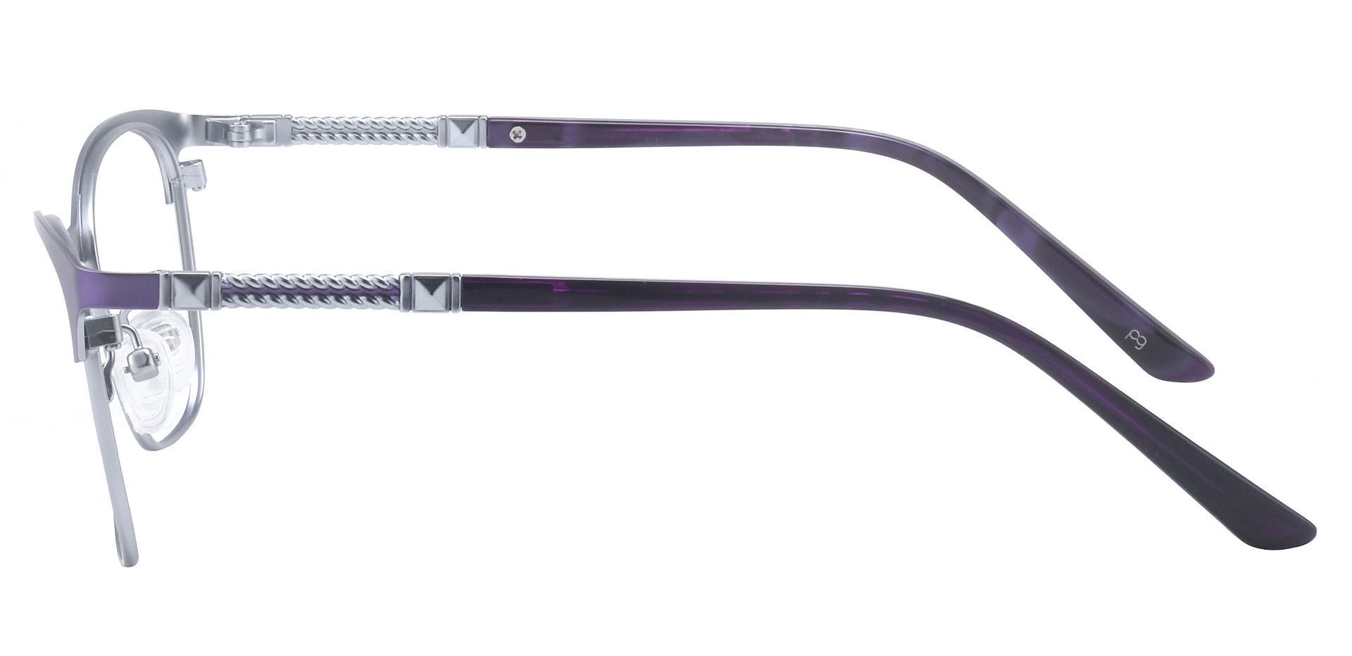 Felicity Rectangle Prescription Glasses - Purple | Women's Eyeglasses ...