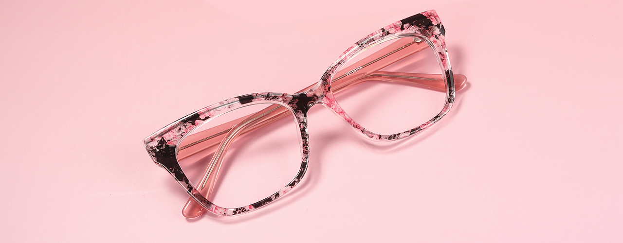 Eyeglasses with flowers on sale